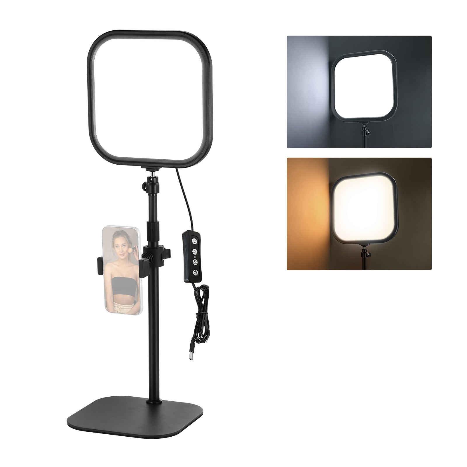 NEEWER BASICS L220 15W 10.8" Bi Color Desk Light