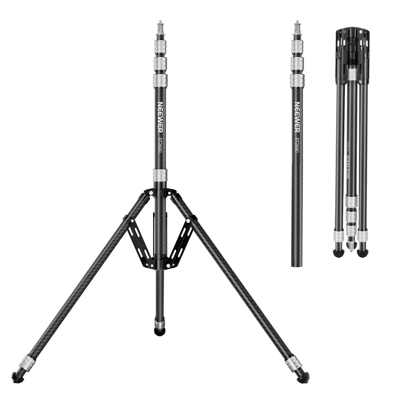 NEEWER ST260C 260cm Carbon Fiber Light Stand
