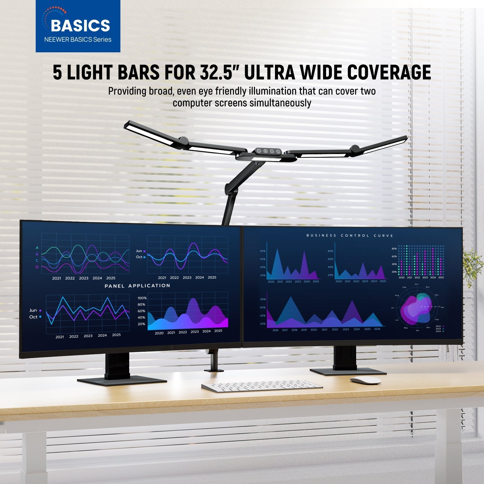 NEEWER BASICS DL01 32.5" Architect Desk Lamp