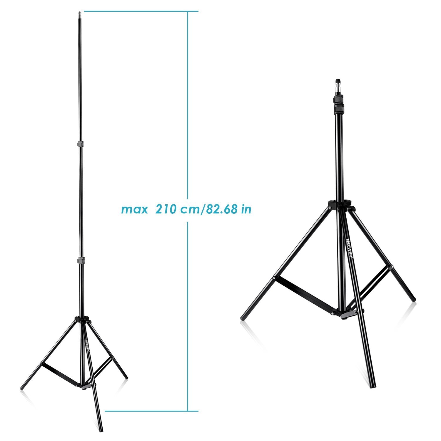 NEEWER 33"/84CM Flash Mount Three Umbrellas Kit for Canon