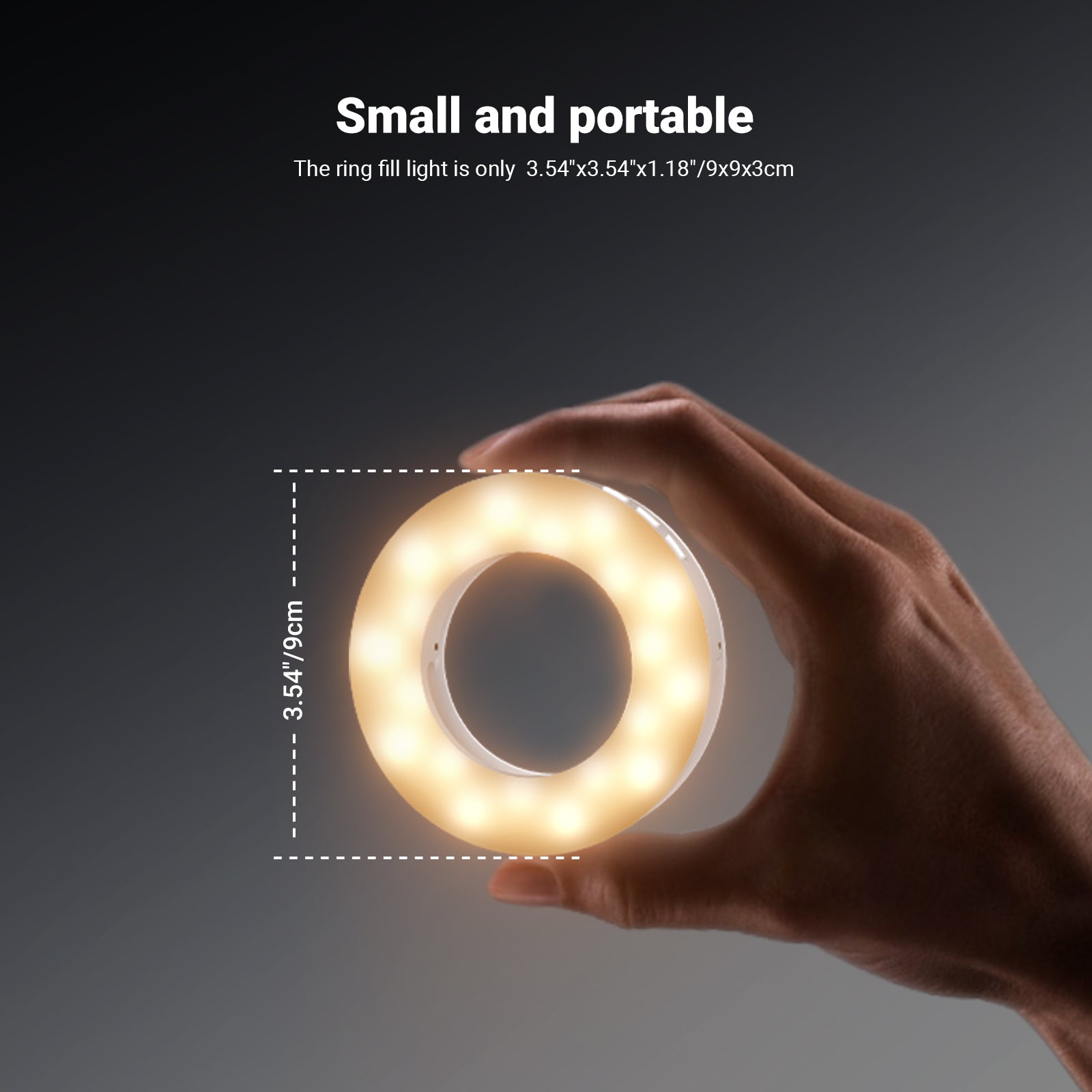 NEEWER ENTRY LEVEL VERSION N28 Mini Selfie Ring Light
