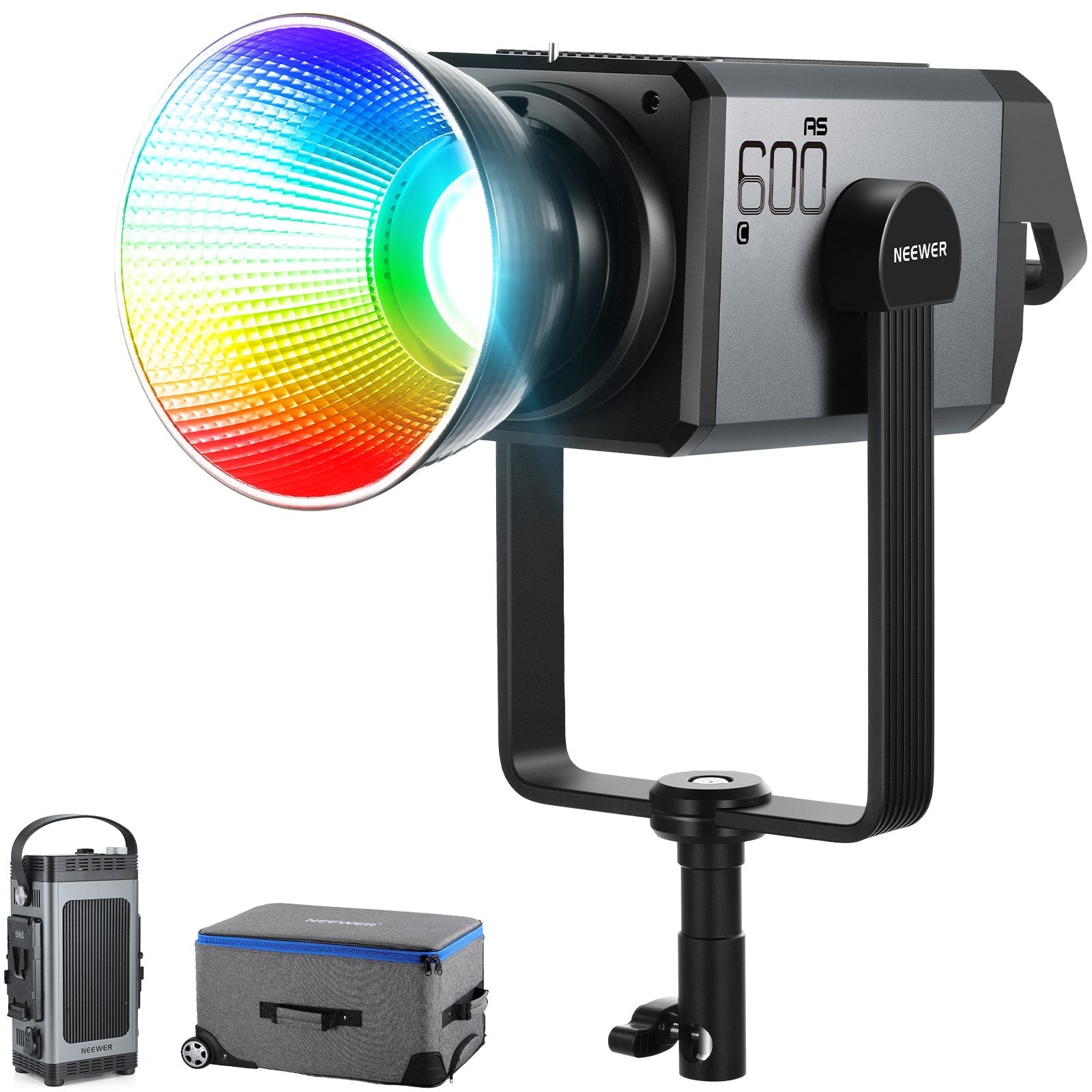 NEEWER AS600C 600W Output RGB COB Studio Video Light