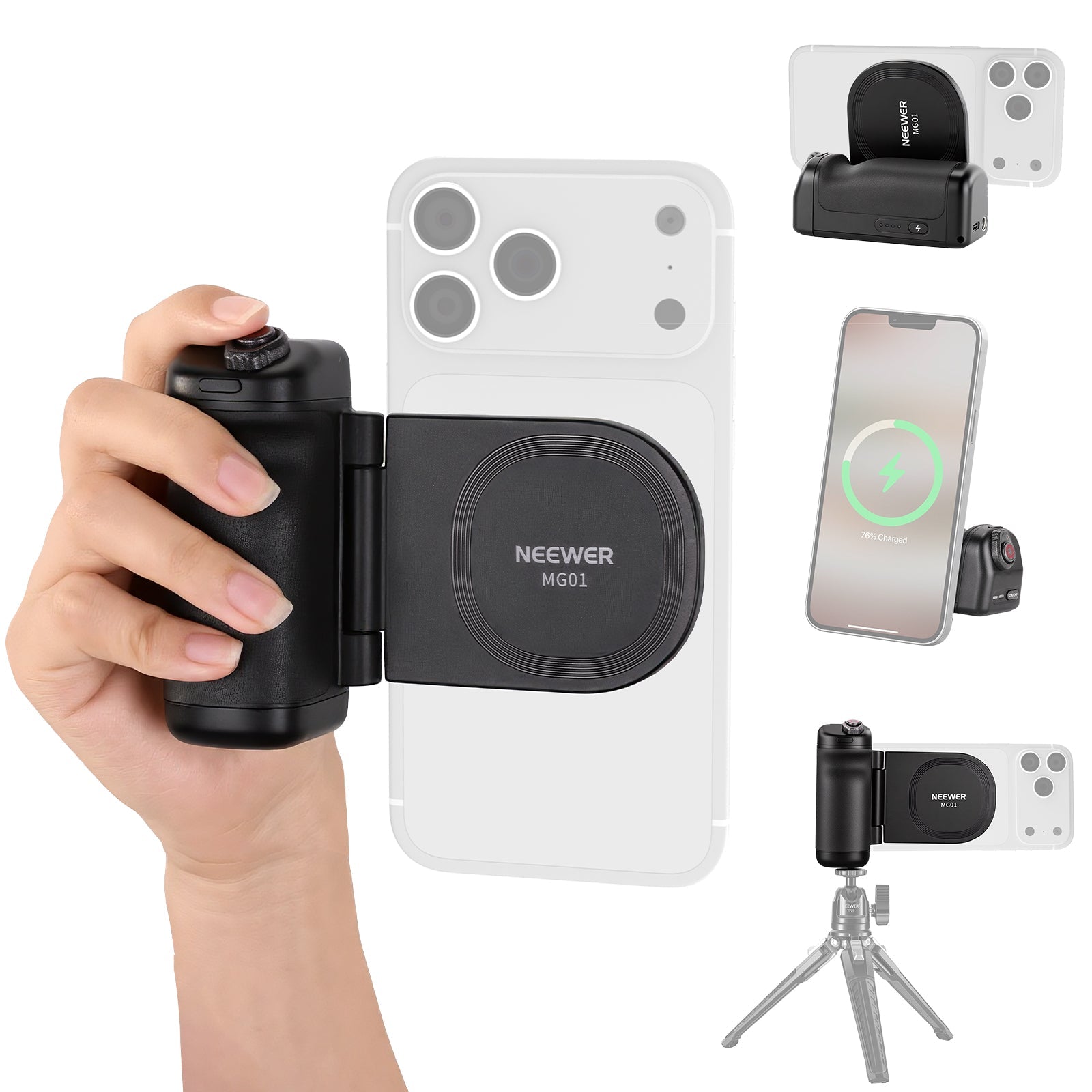 NEEWER MG01 Magnetic Phone Camera Grip