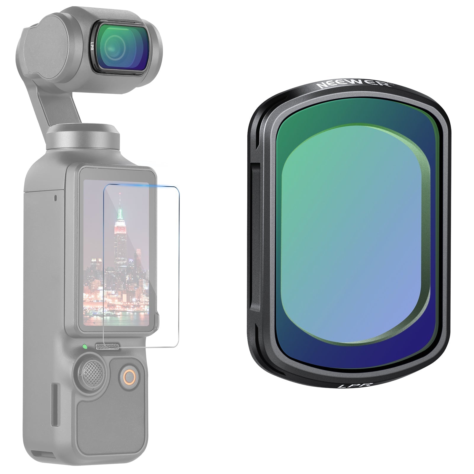 NEEWER FL-63 Light Pollution Reduction Filter for Pocket 3 / Pocket 4 & Xtra Muse