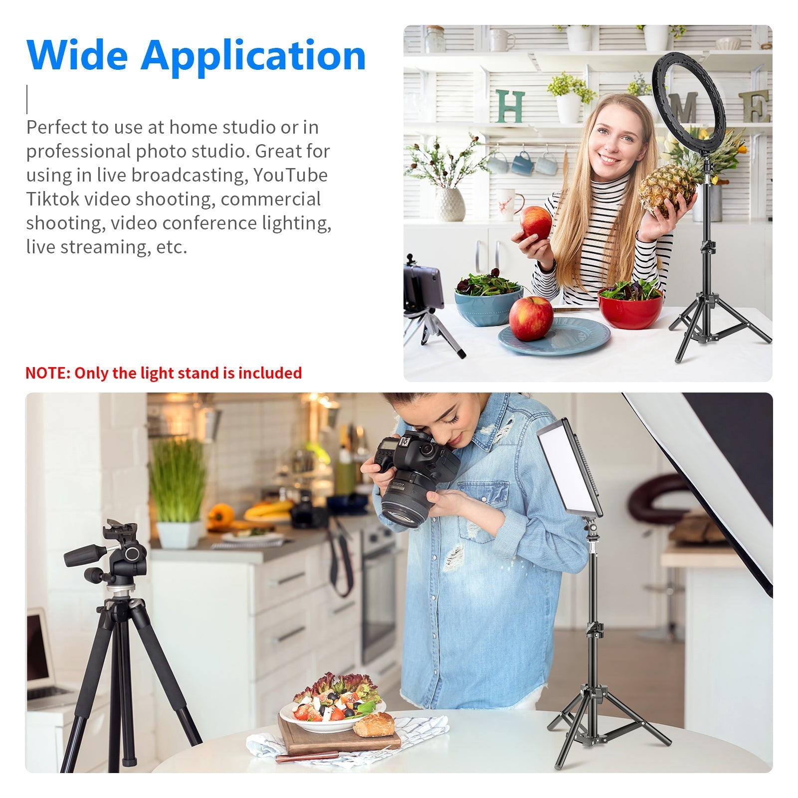 NEEWER ST-50MN 50cm Mini Photography Light Stand