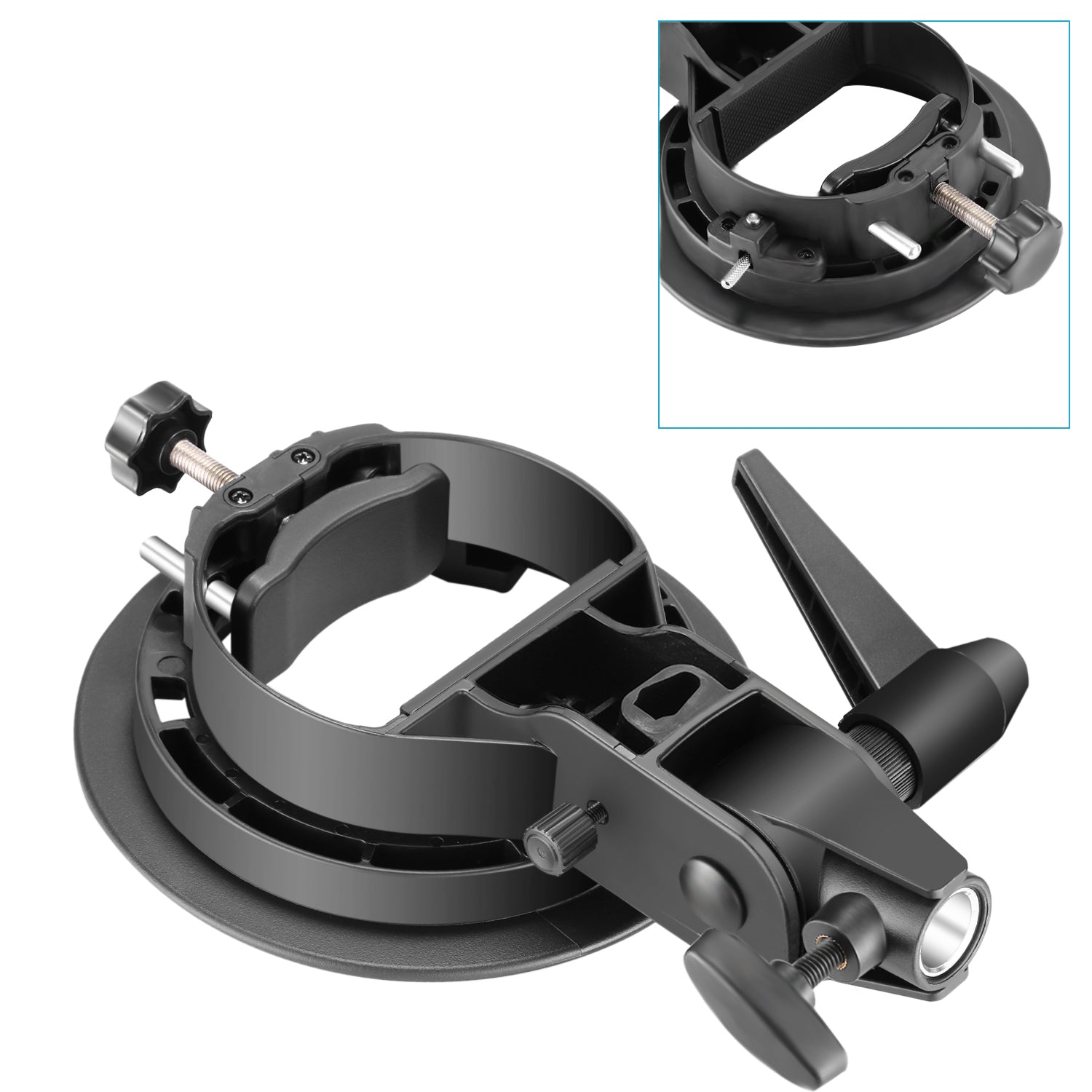 NEEWER S-Type Bracket Holder Mount for Speedlite Flash