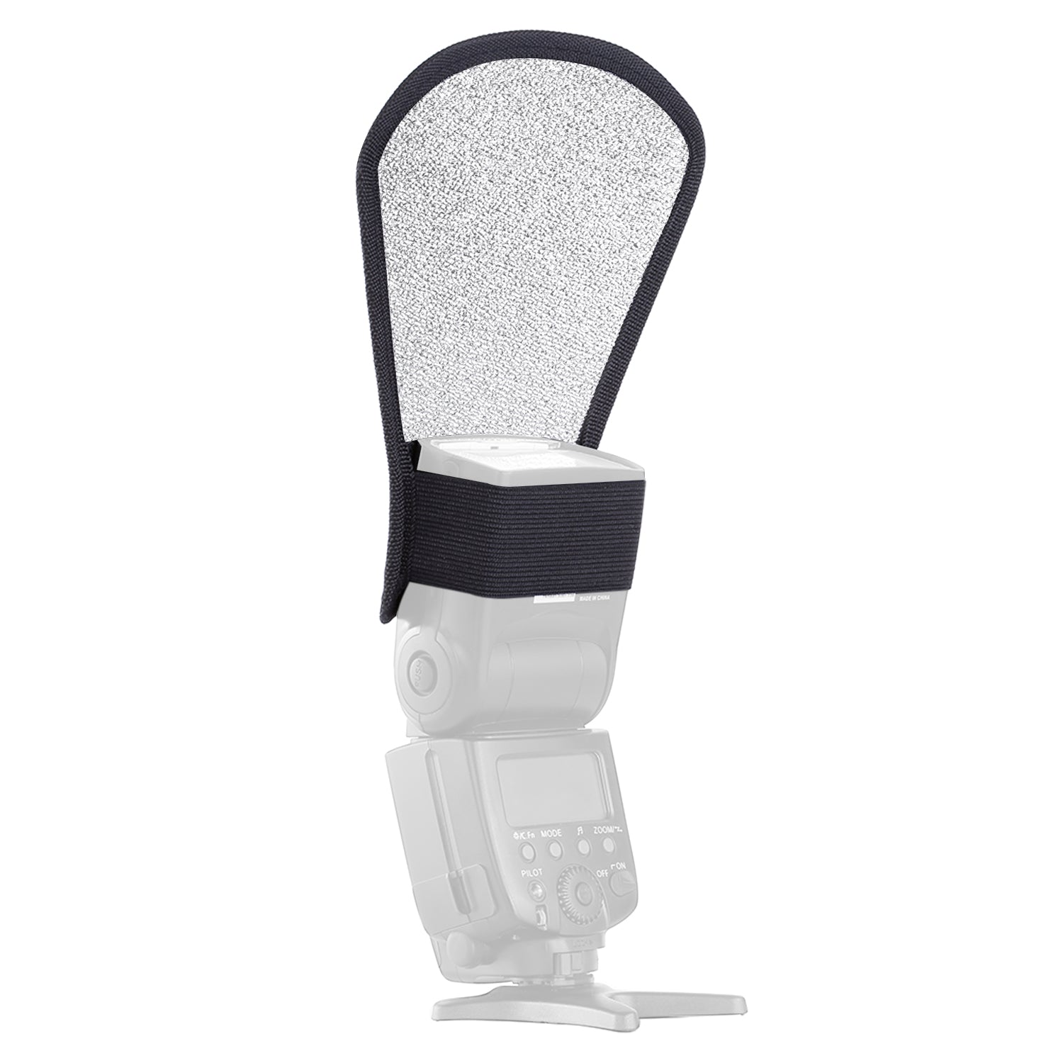 NEEWER Two-Sides Flash Diffuser Silver/White Reflector
