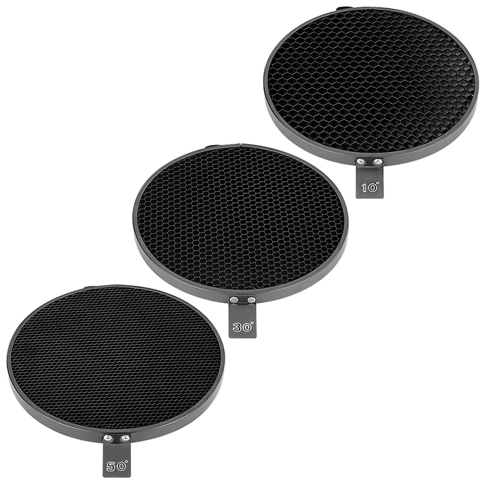 NEEWER 6.6"/16.8cm Aluminum Alloy Honeycomb Grid Set