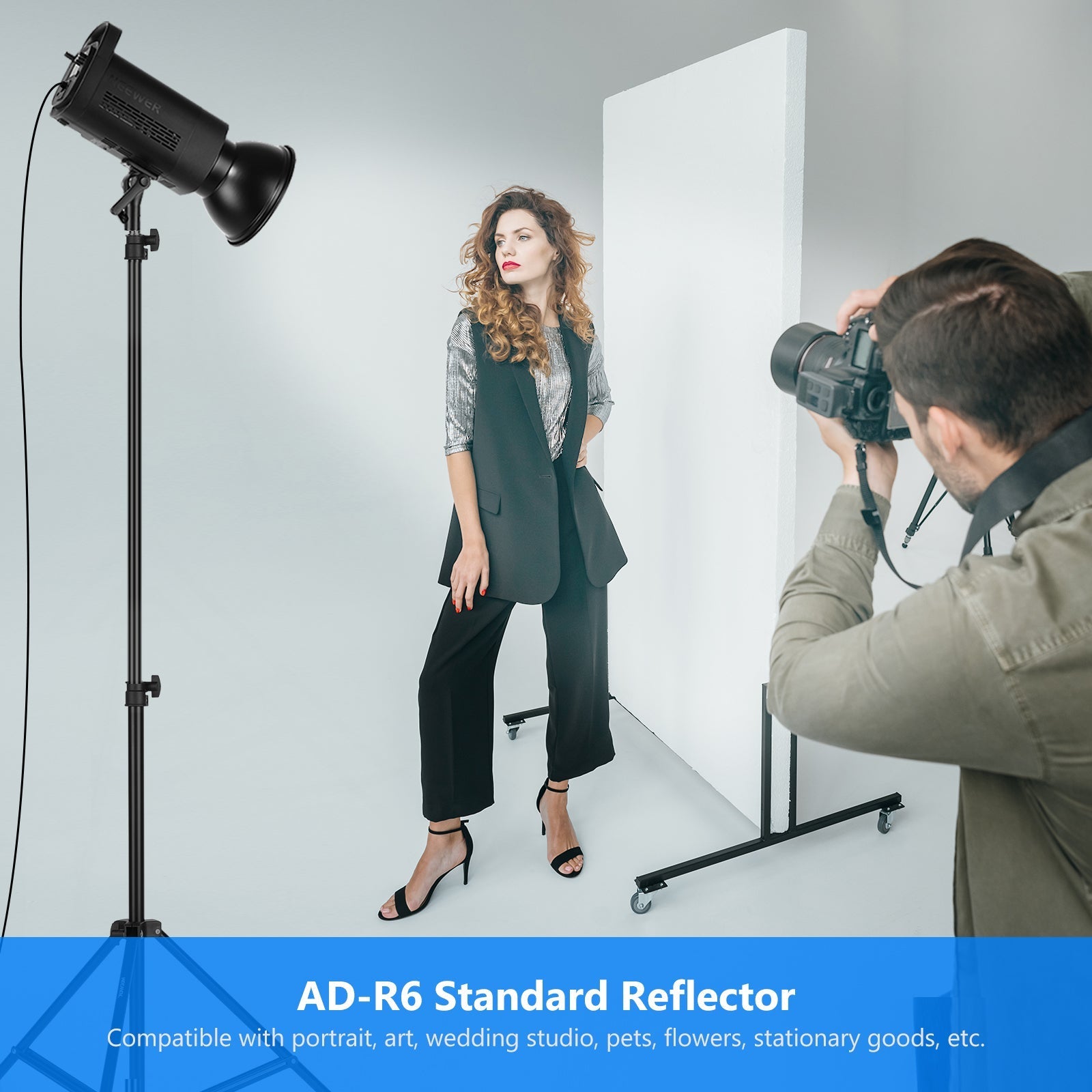 NEEWER 7 inch/18CM Standard Reflector Diffuser Lamp Shade Dish