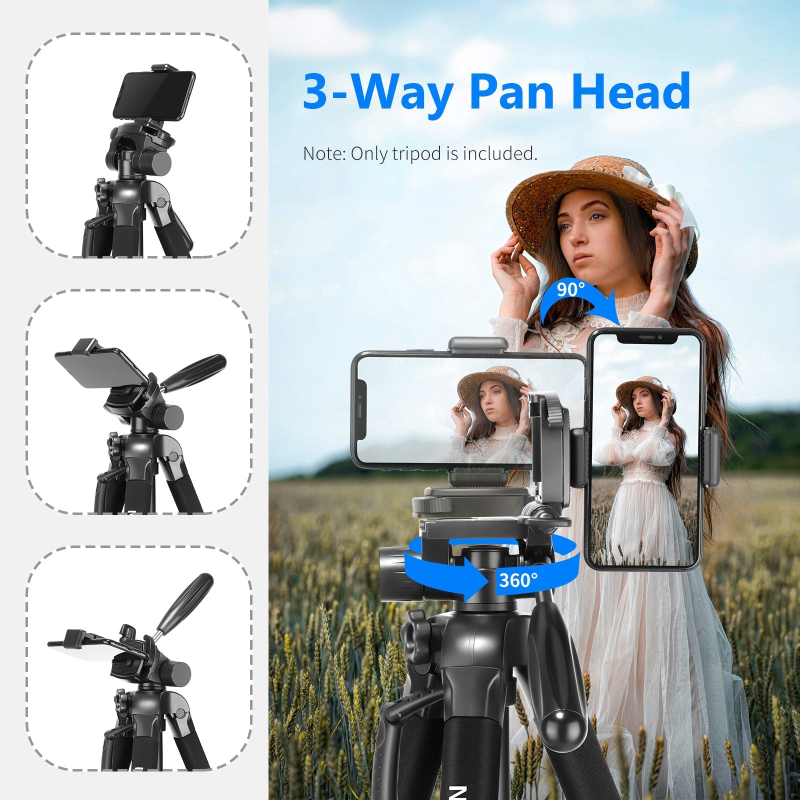NEEWER SAB264 70" 2 in 1 Camera Tripod Monopod