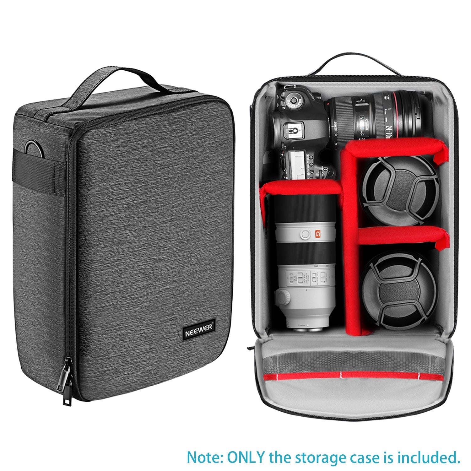 NEEWER NW140S 8.7"x5.9"x12.6" Camera Carrying Case