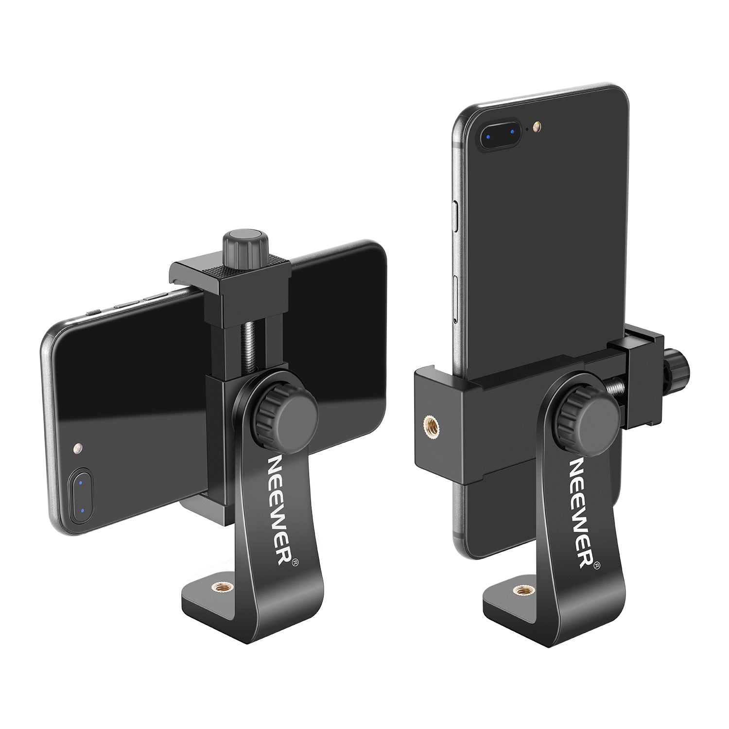 NEEWER Smartphone Holder Vertical Bracket with 1/4-inch Tripod Mount