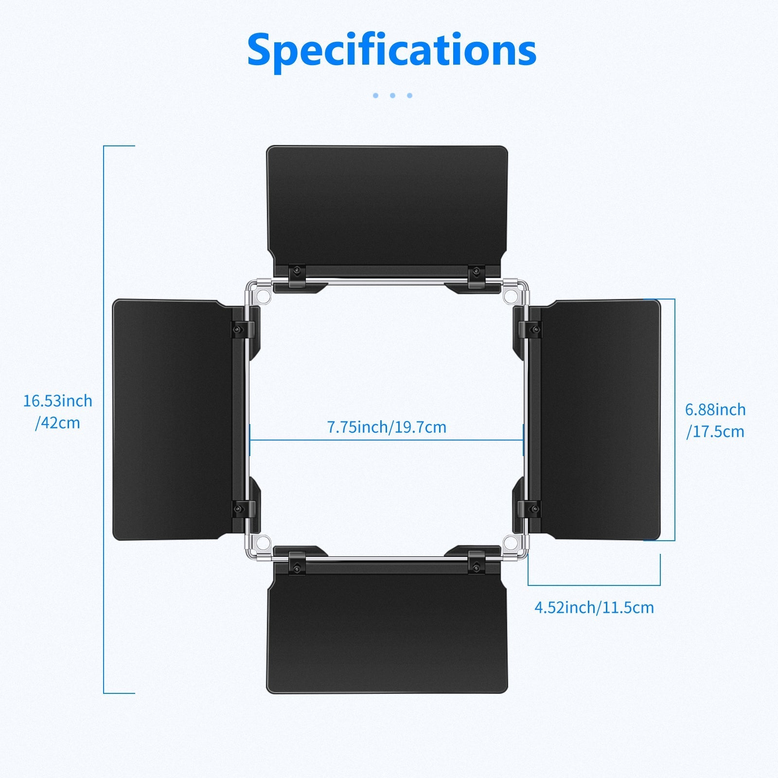 NEEWER Barndoor for 480 LED Video Light