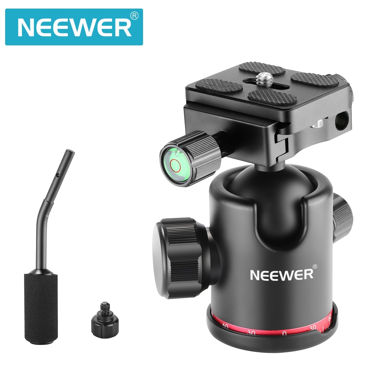 NEEWER Heavy Duty Camera Tripod Ball Head