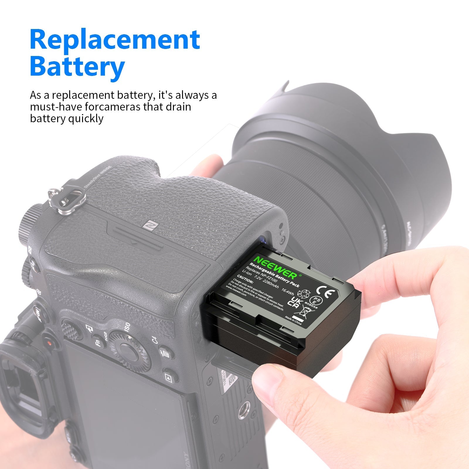 NEEWER NP-FZ100 Sony Replacement Battery