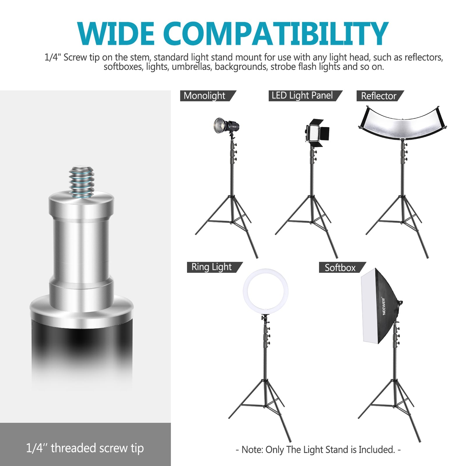 NEEWER ST-400SP 400cm Photography Light Stand