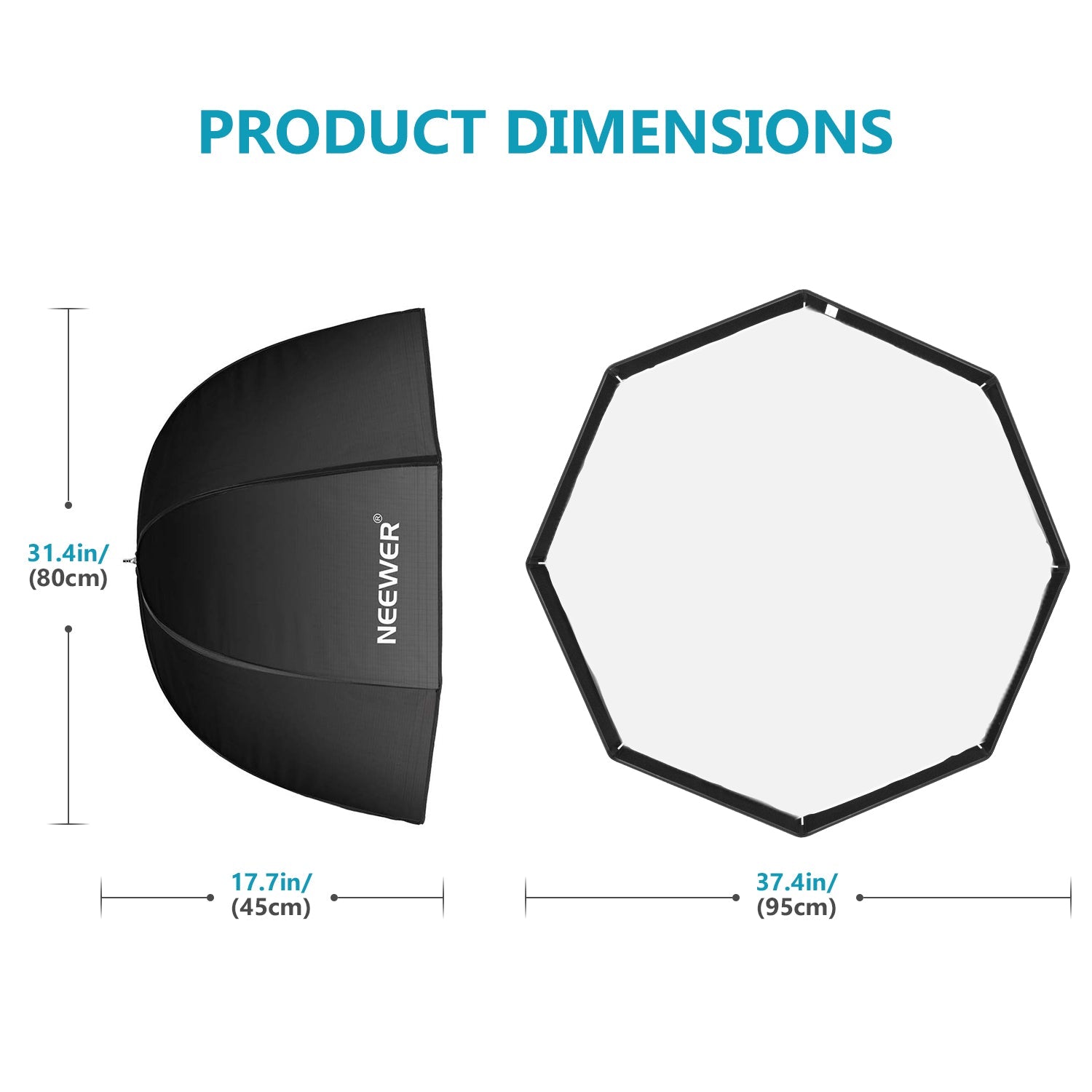 NEEWER SF-04 37.5''/95cm Octagon Softbox