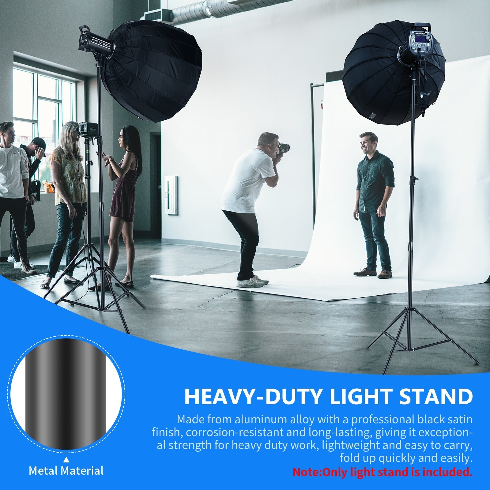 NEEWER ST-300 300cm Photography Light Stand