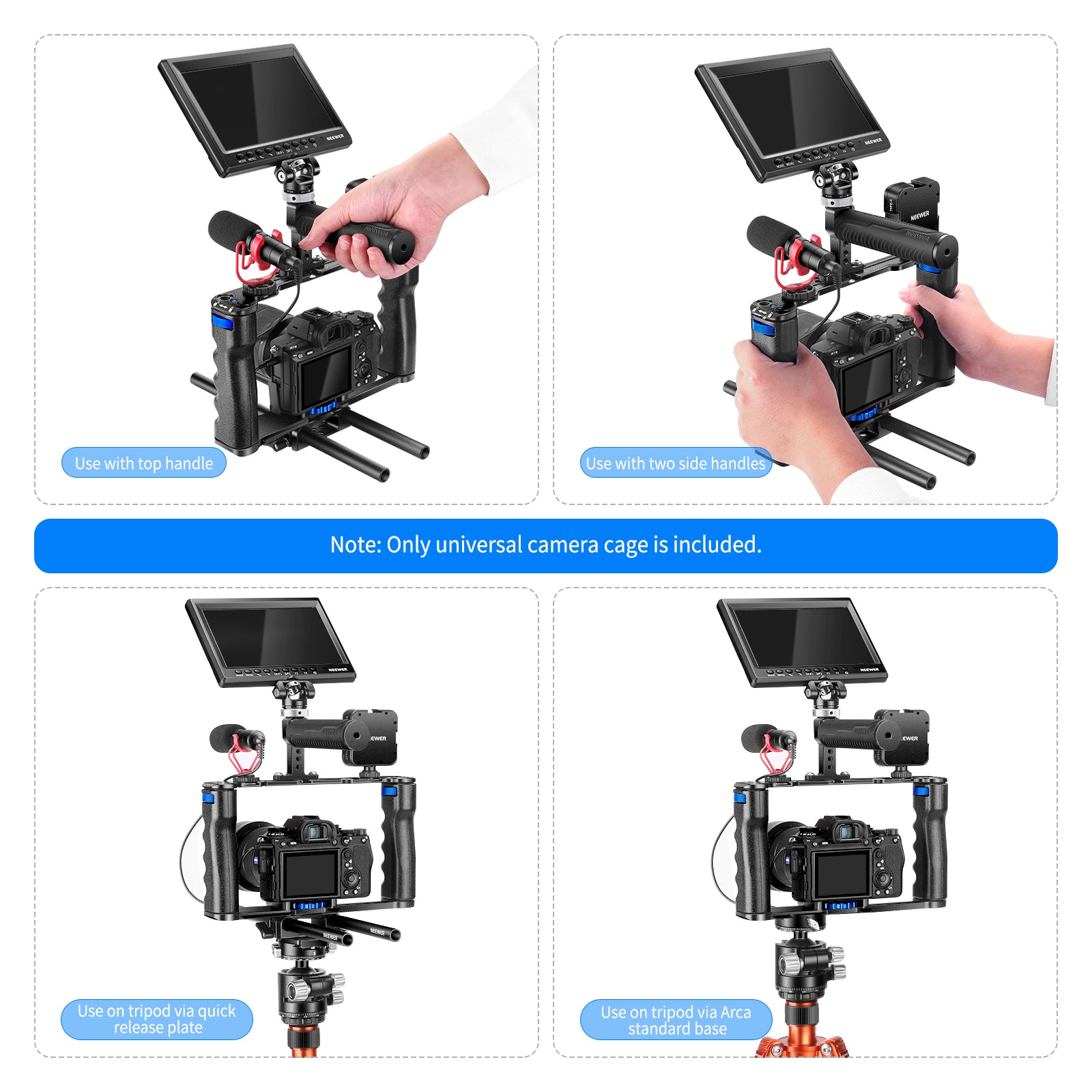 NEEWER VS107 Aluminum Alloy Camera Cage