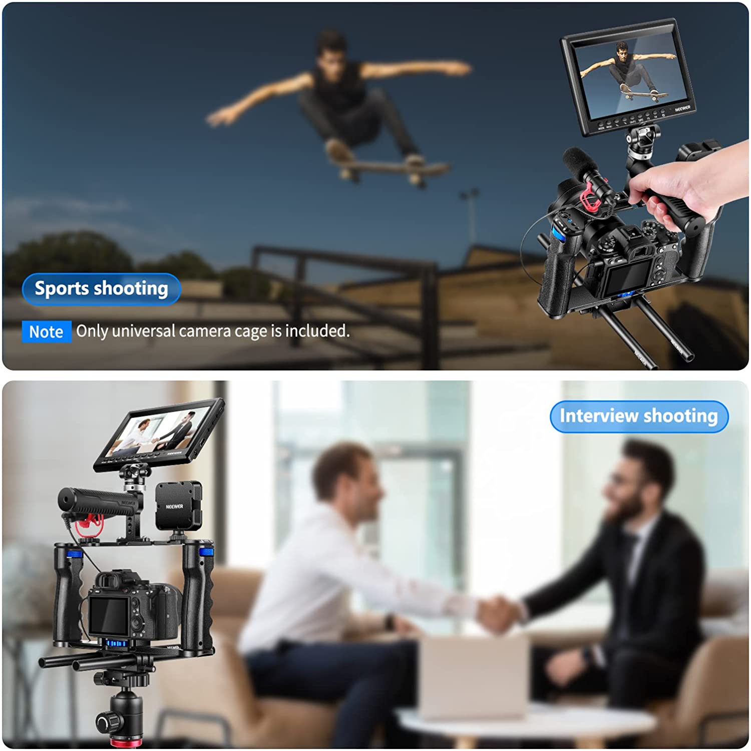 NEEWER VS107 Aluminum Alloy Camera Cage