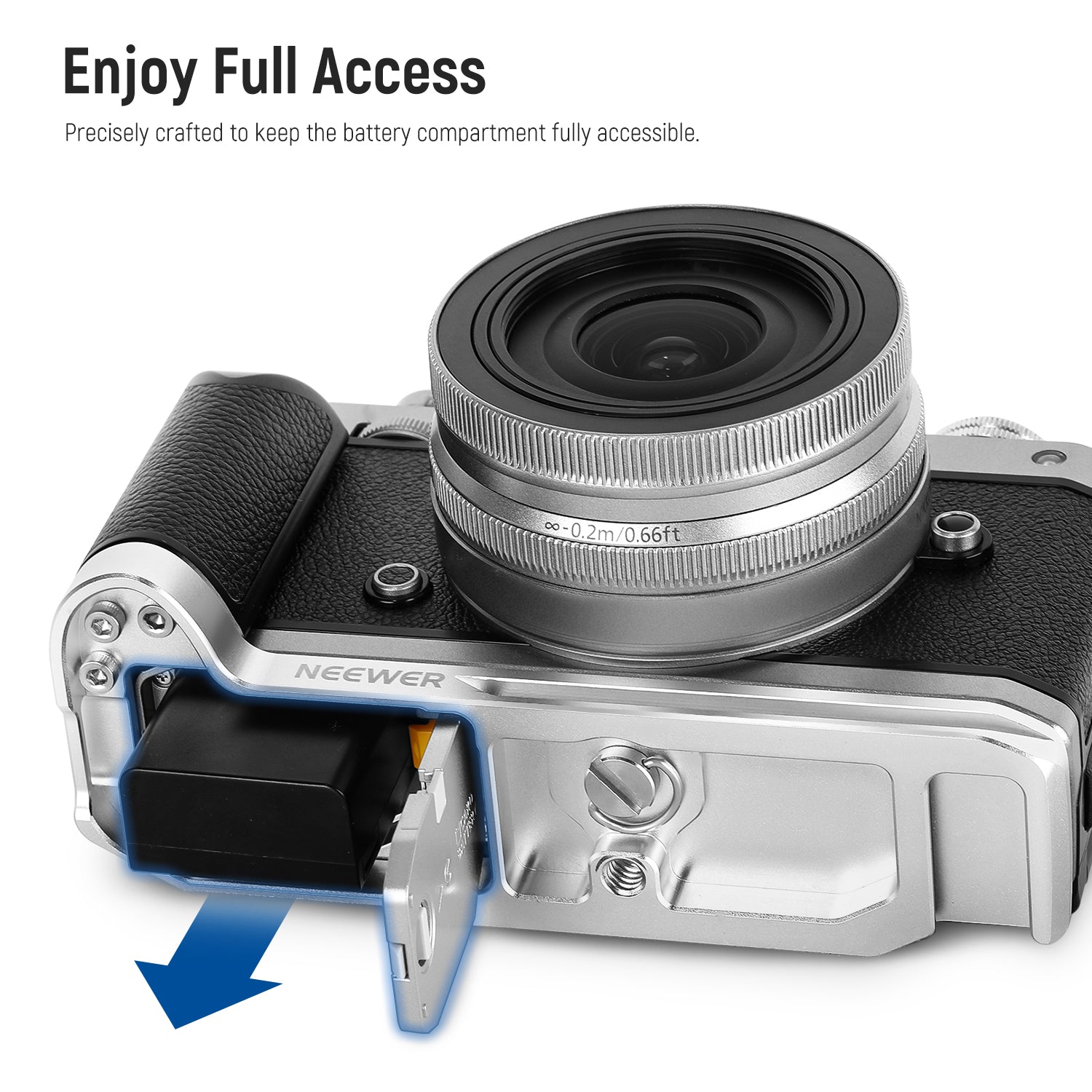NEEWER VS108 Camera Grip for Nikon Z fc