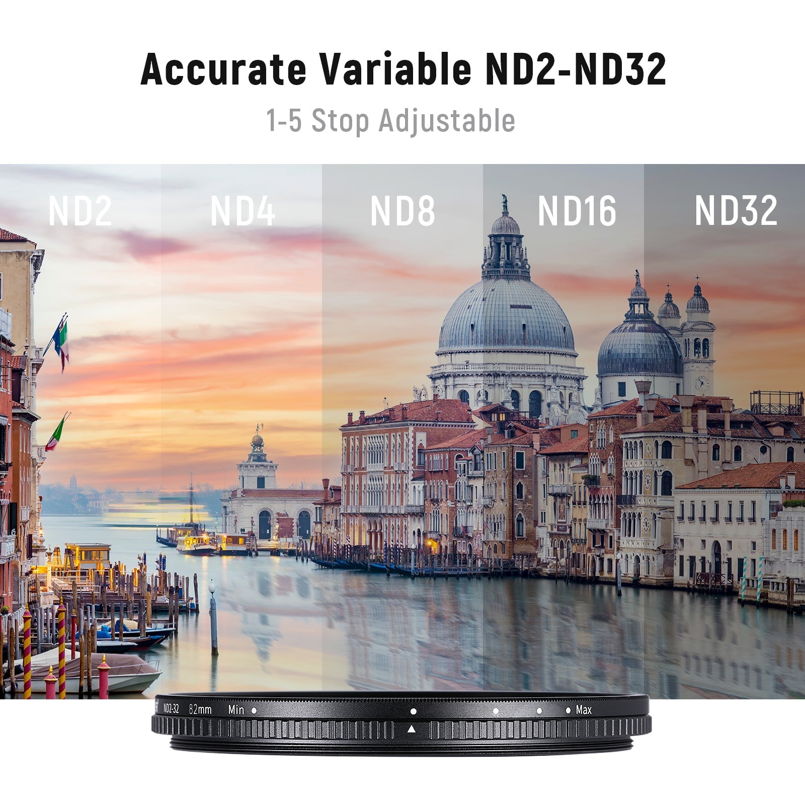 NEEWER ND2-ND32 Variable ND Filter
