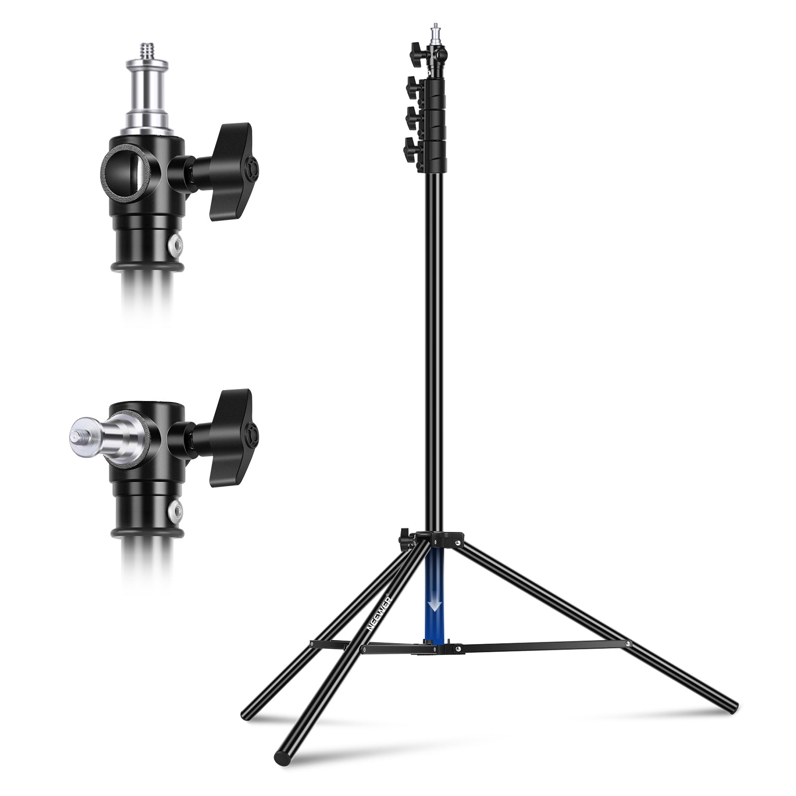 NEEWER ST-300AC 300cm Heavy Duty Air Cushioned Light Stand
