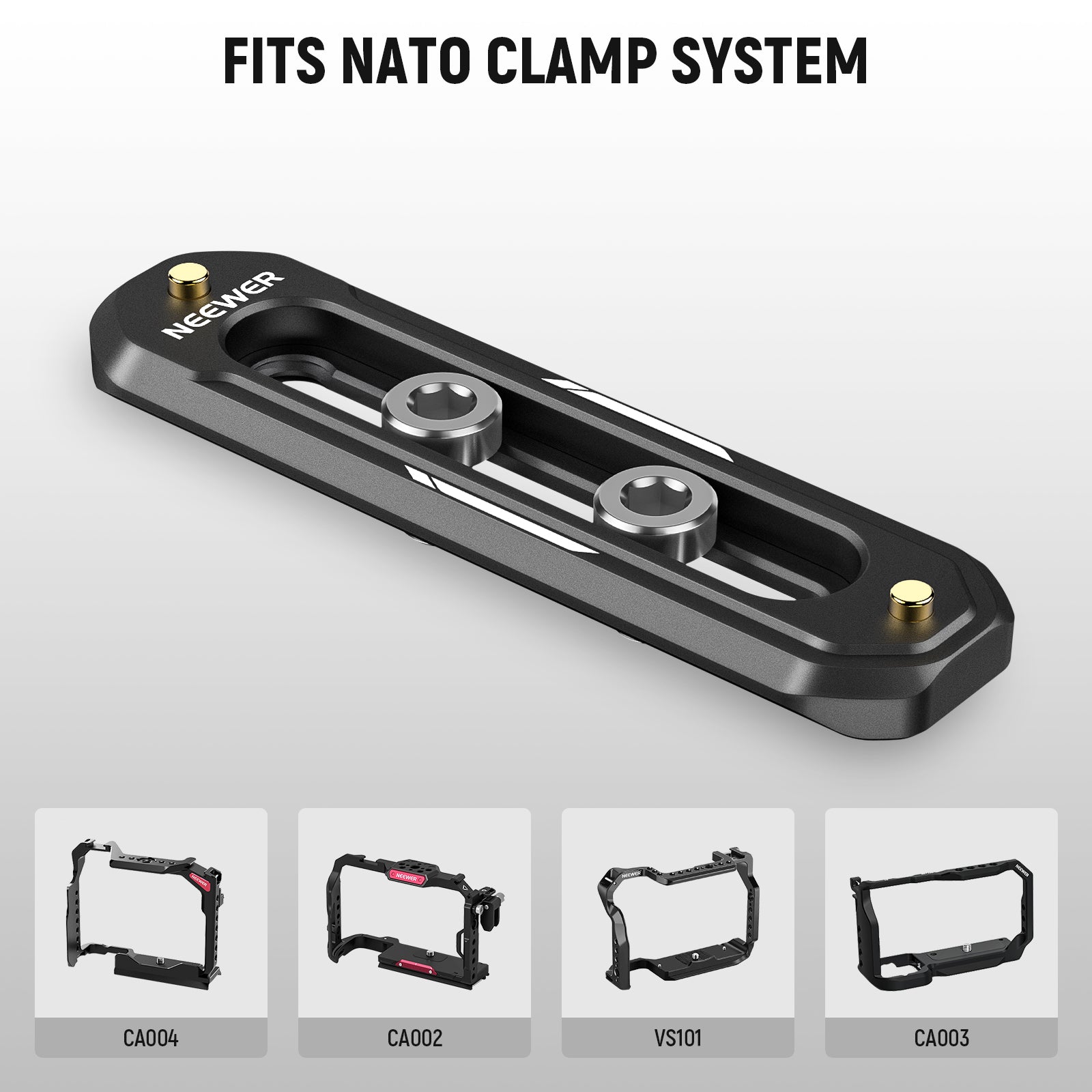 NEEWER UA003/UA007/UA022 Quick Release Mini NATO Rail