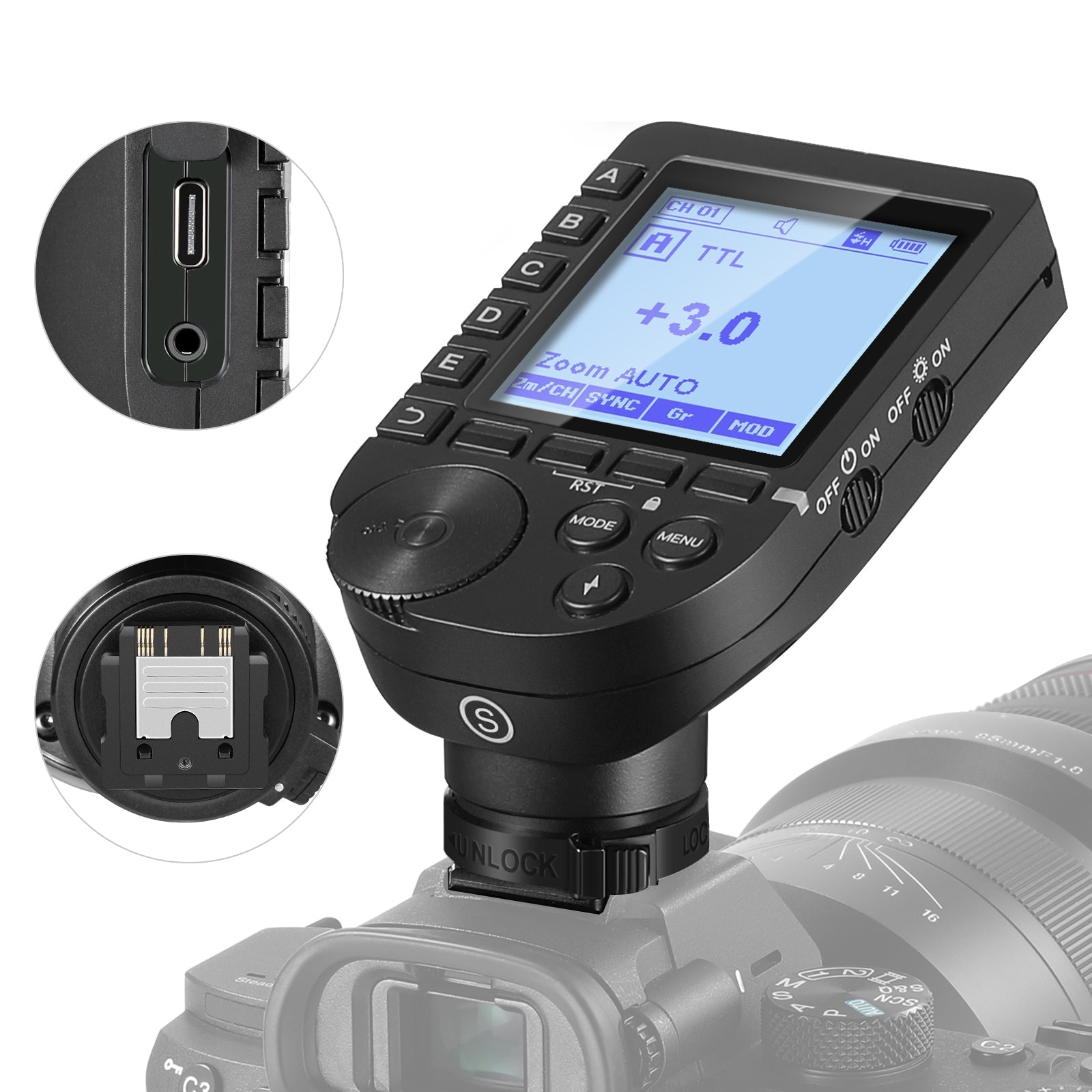 NEEWER QPRO TTL Wireless Trigger for Camera