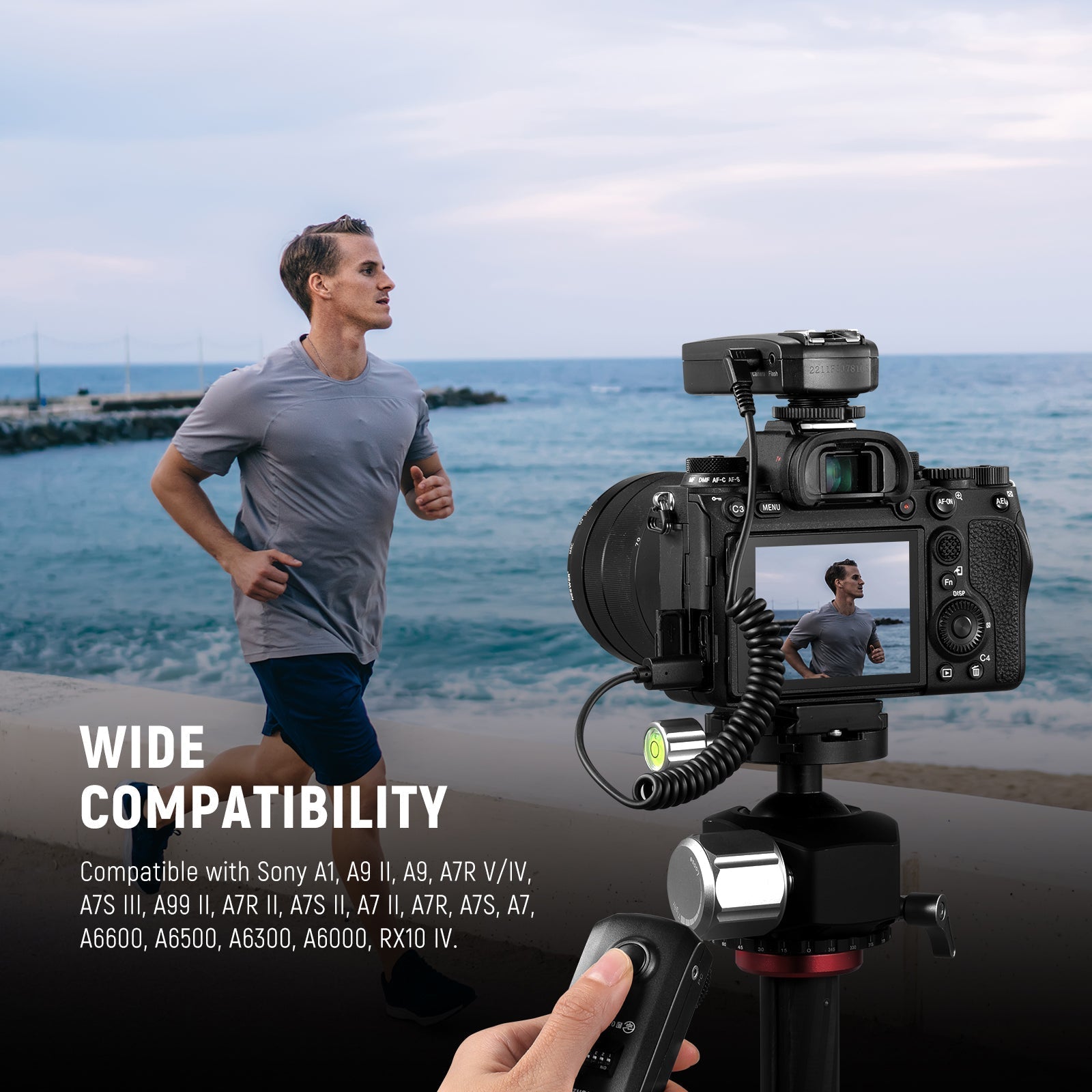 NEEWER 2.5mm to S2 Remote Shutter Release Cable for Sony