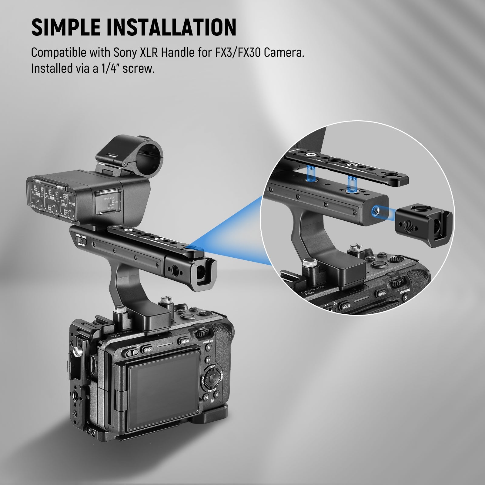 NEEWER CA011/CA024 Camera Cage For Sony FX3/FX30