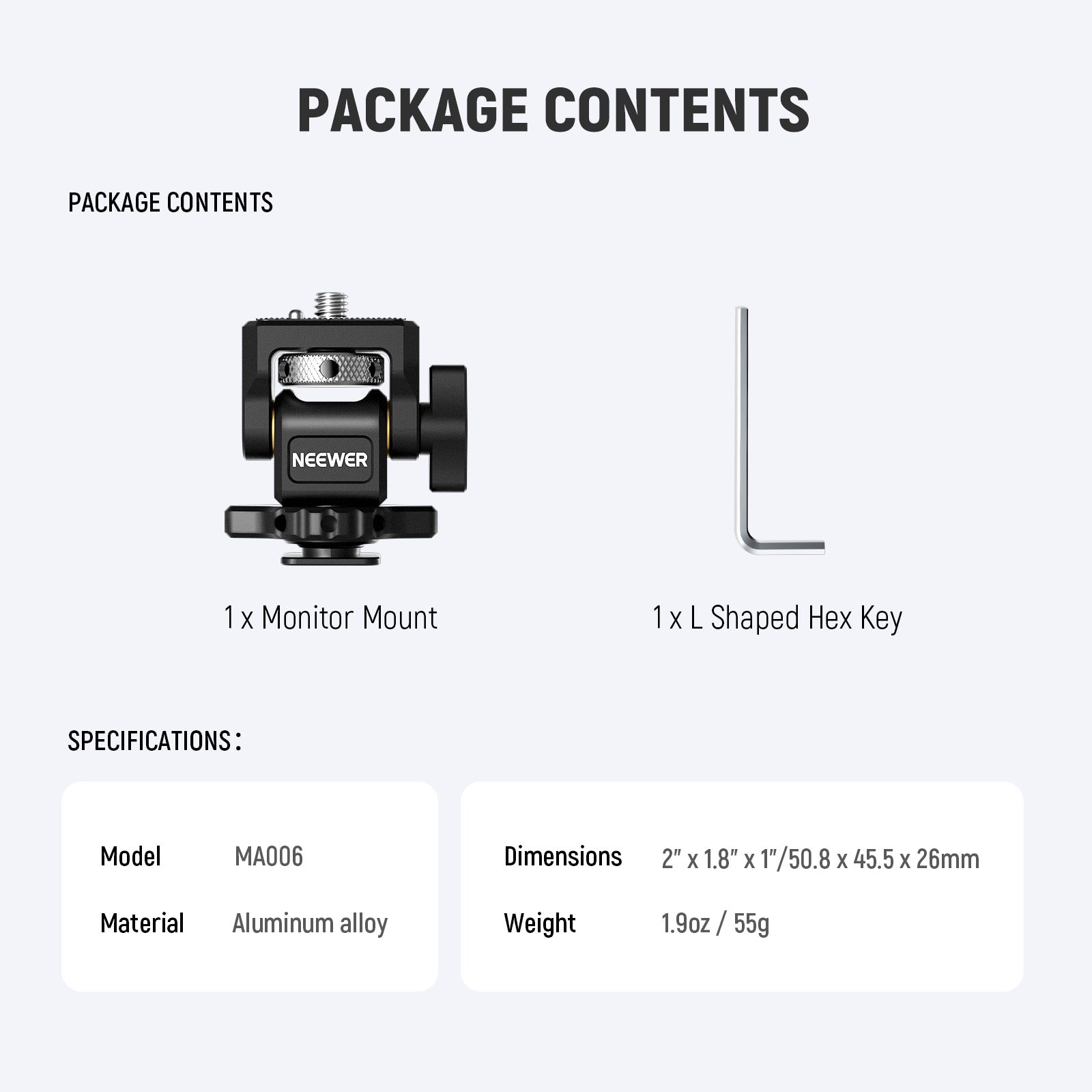 NEEWER MA006 Field Monitor Holder