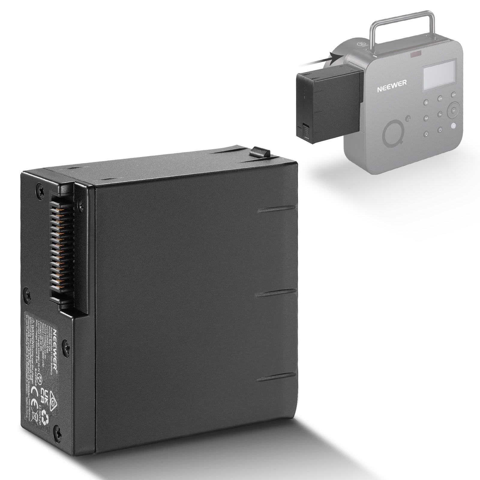 NEEWER NB-Q4 2800mAh Lithium Battery for Q4/Q4PRO Flash