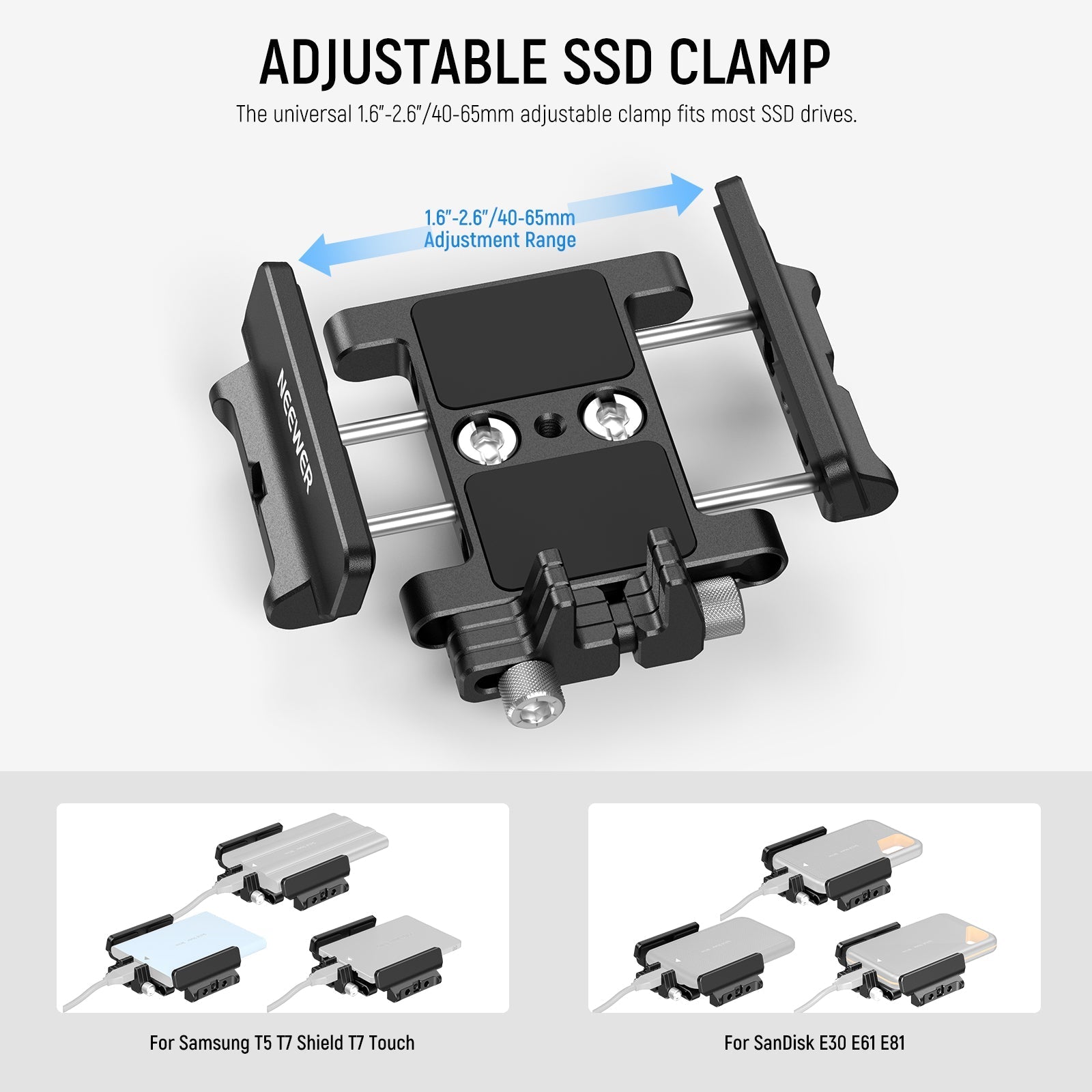 NEEWER UA035 Mount Bracket SSD Holder