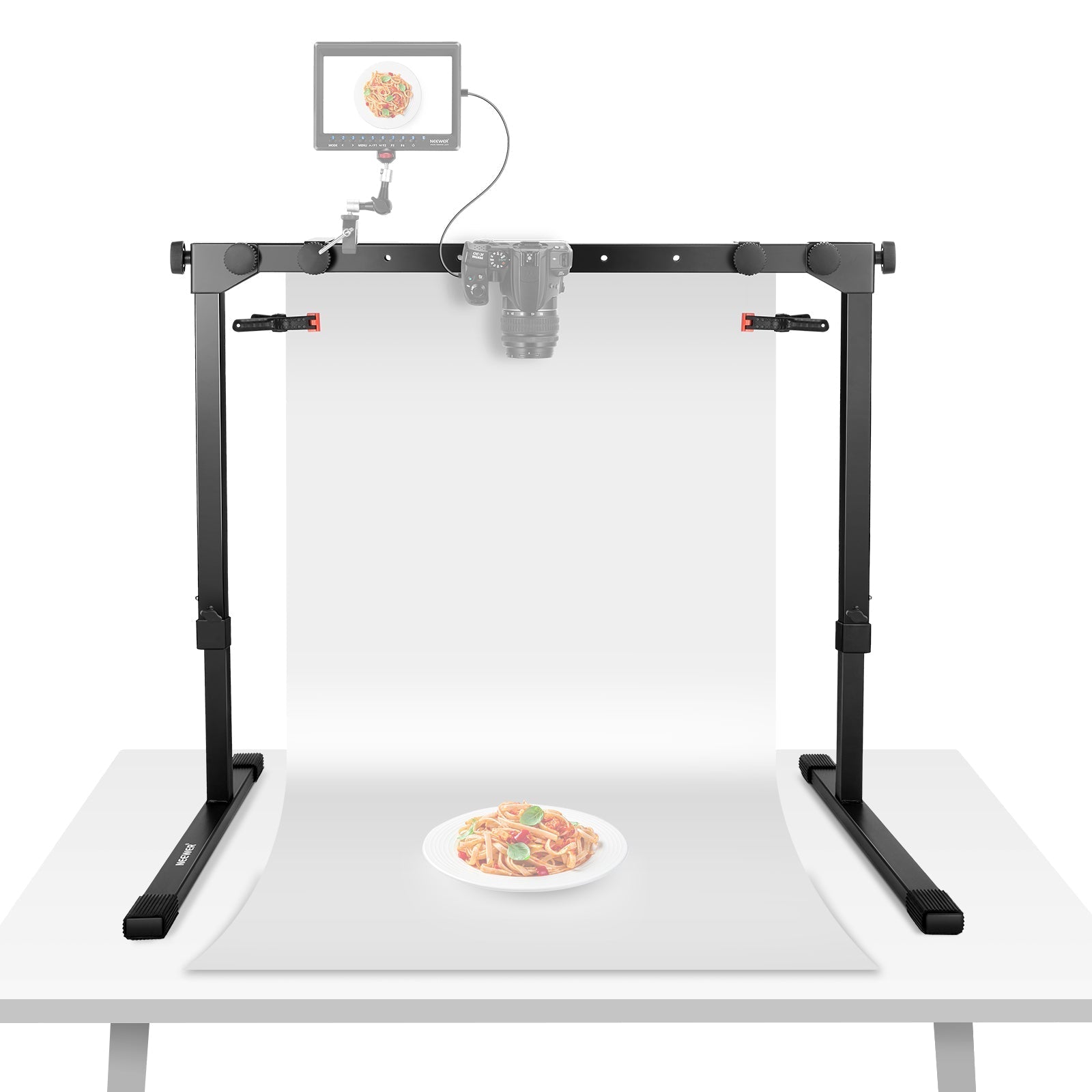NEEWER ST200 Overhead Camera Mount Rig with Arca Type QR Plate