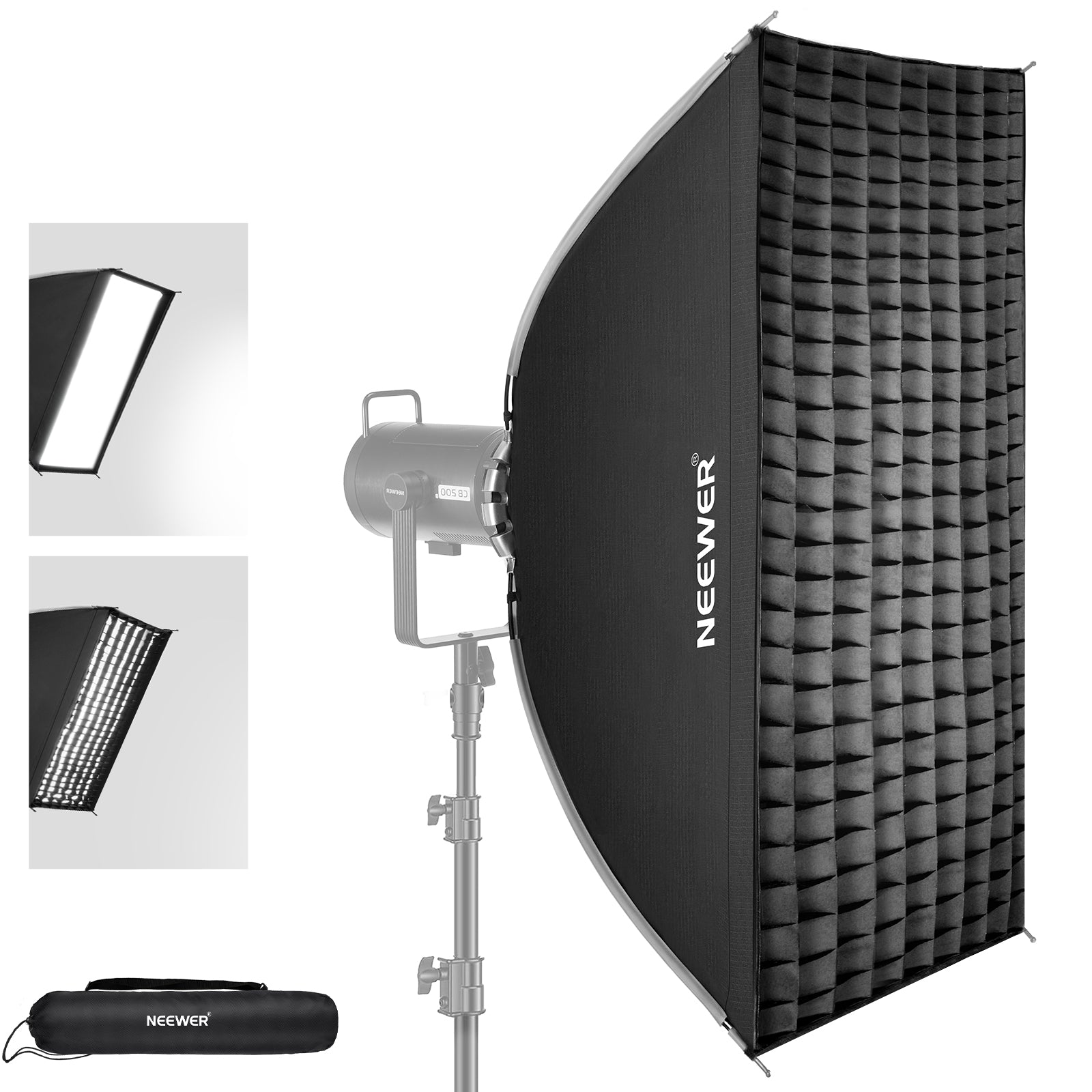 NEEWER NS16S/NS17S Nylon Rectangular Softbox Strip Box