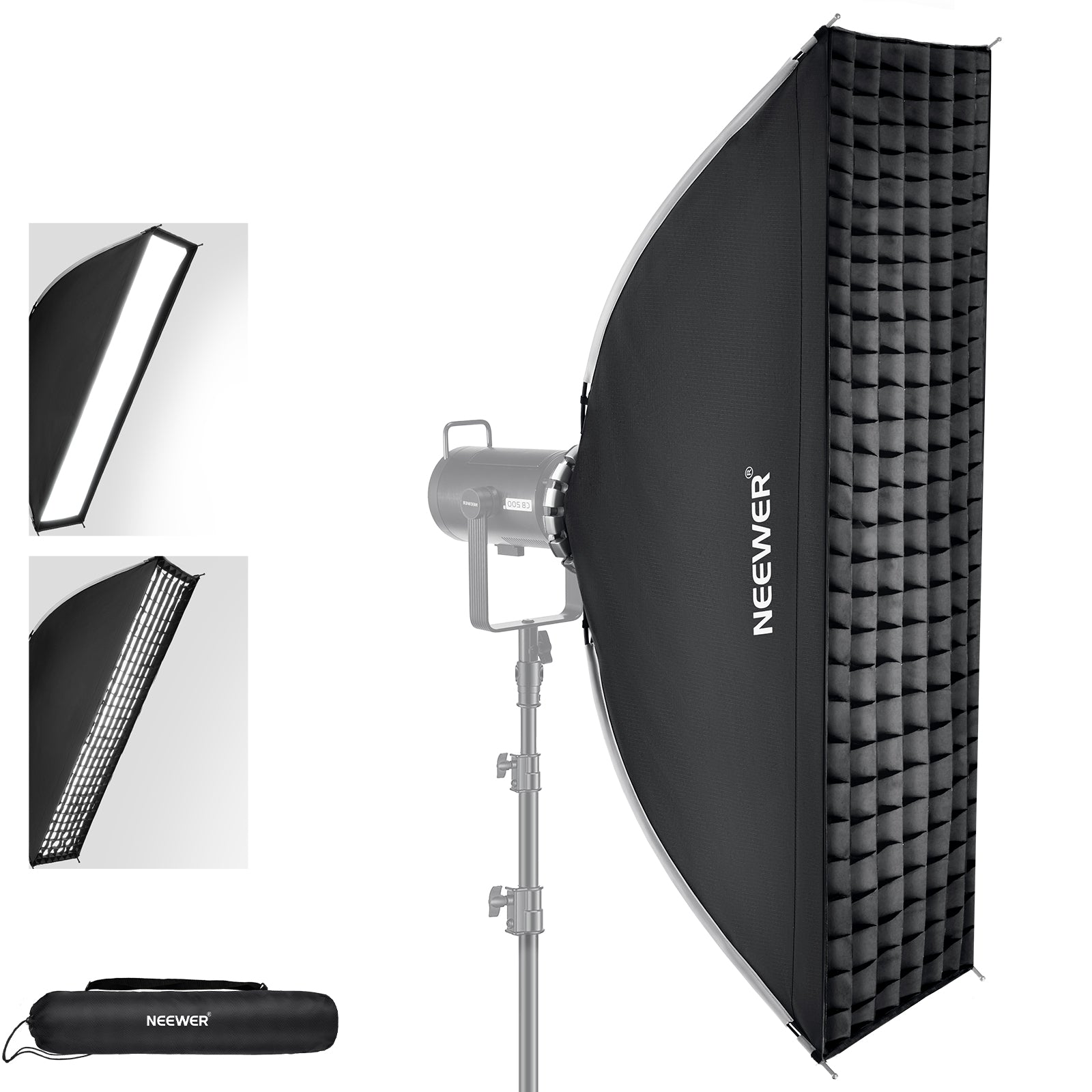 NEEWER NS16S/NS17S Nylon Rectangular Softbox Strip Box