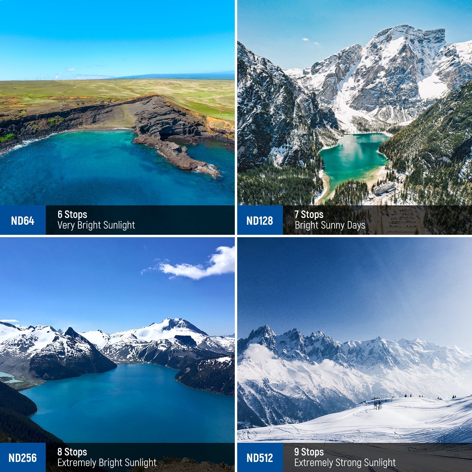 NEEWER FL-33 4-Pack Variable ND Filter Set for DJI Mini 4 Pro