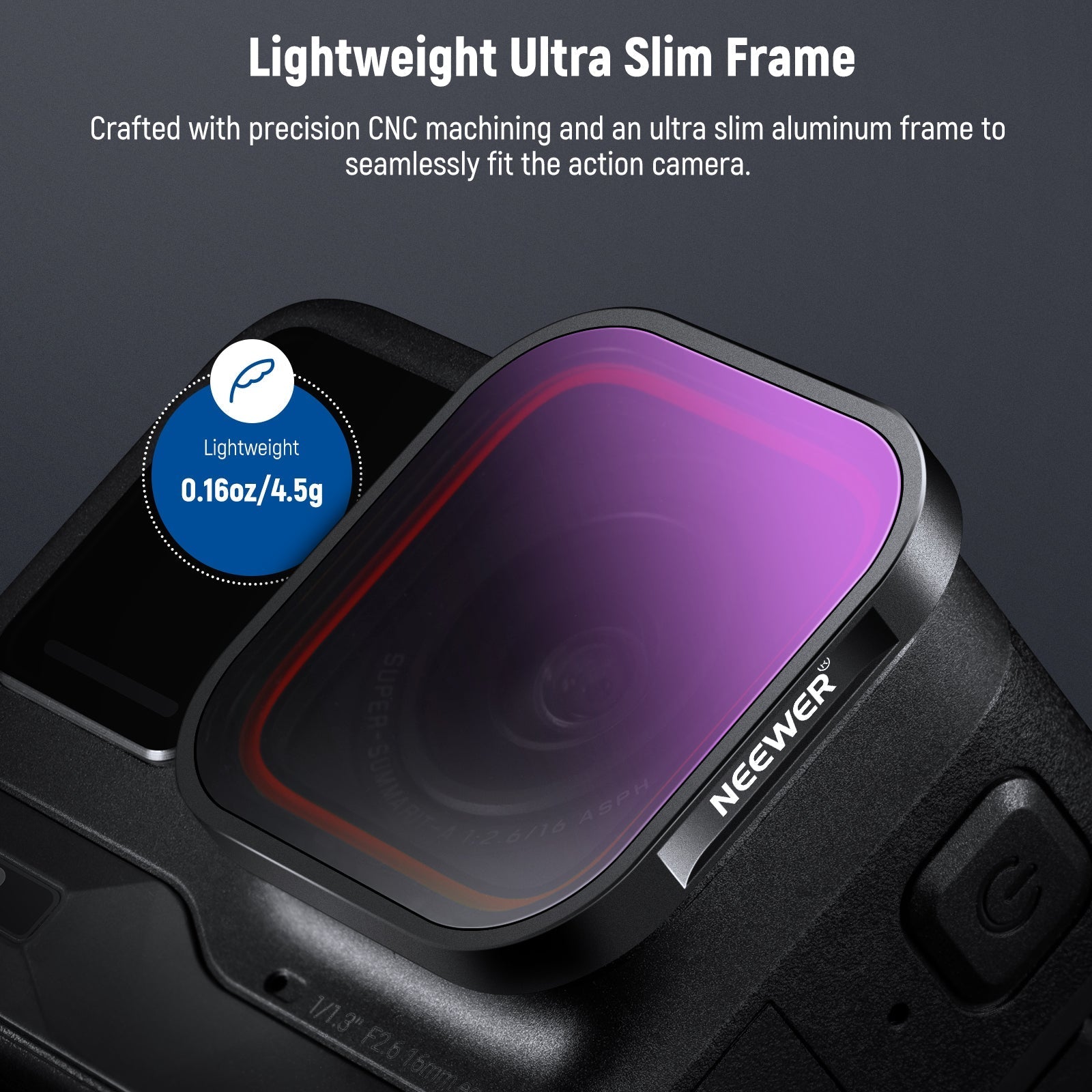NEEWER 4 Pack ND & CPL Filter Set For insta360 Ace Pro