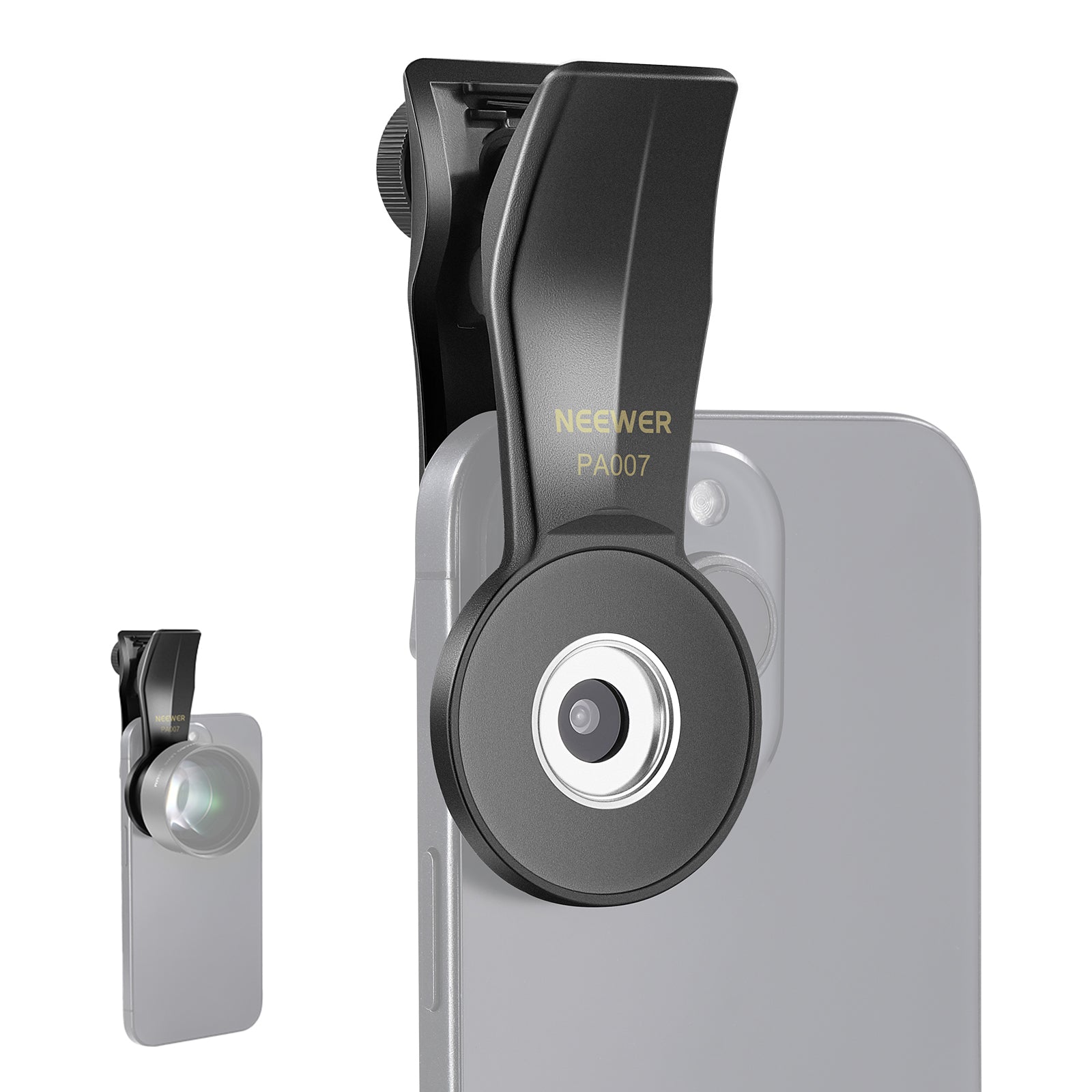 NEEWER PA007 Universal Phone Clamp for 17mm Threaded Lens