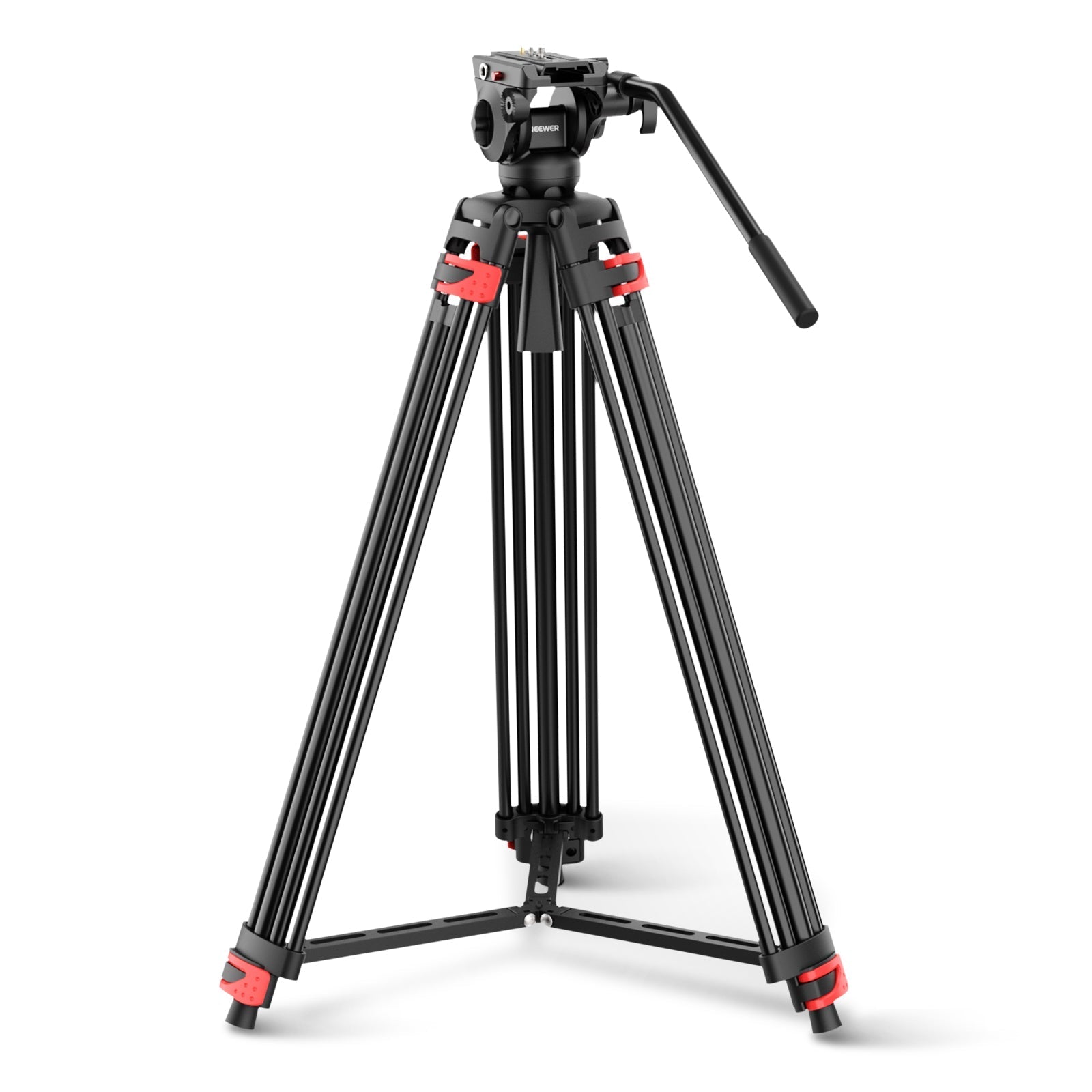 NEEWER BASICS TP37 74" Video Tripod with Fluid Head