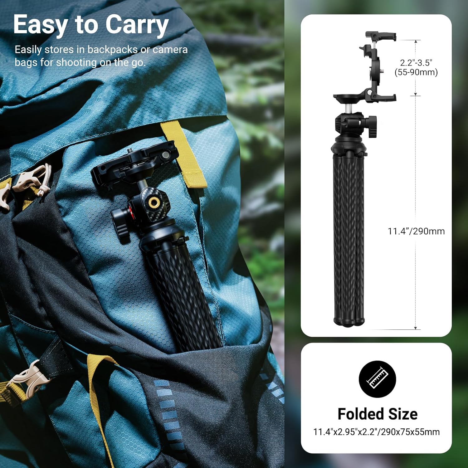 NEEWER TP34 Flexible Tripod with Remote