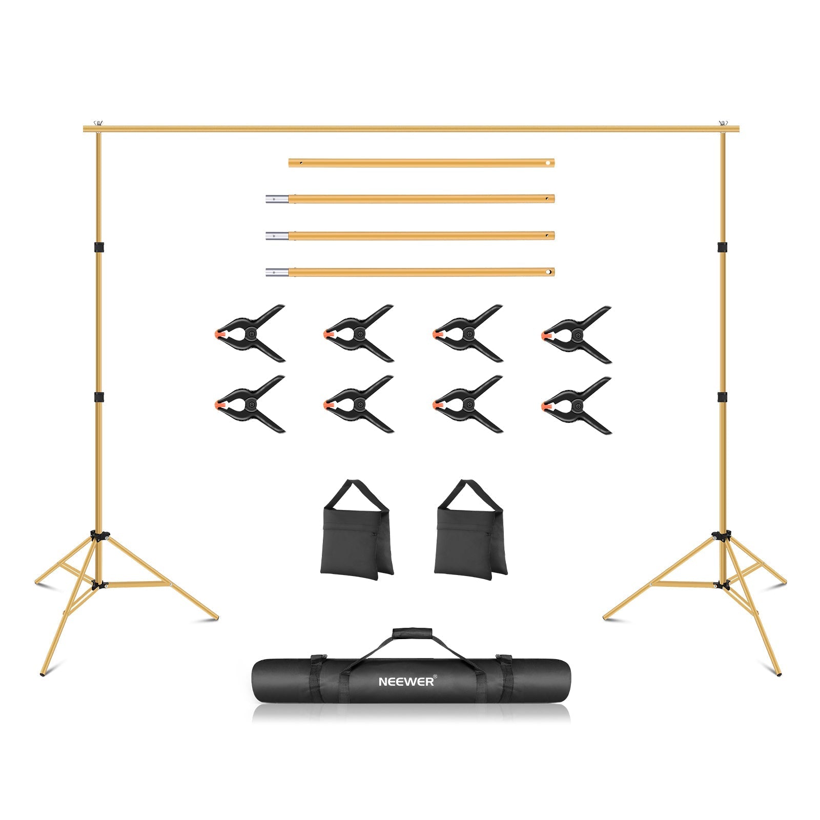 NEEWER 3x2.1m / 10x7ft Background Support System