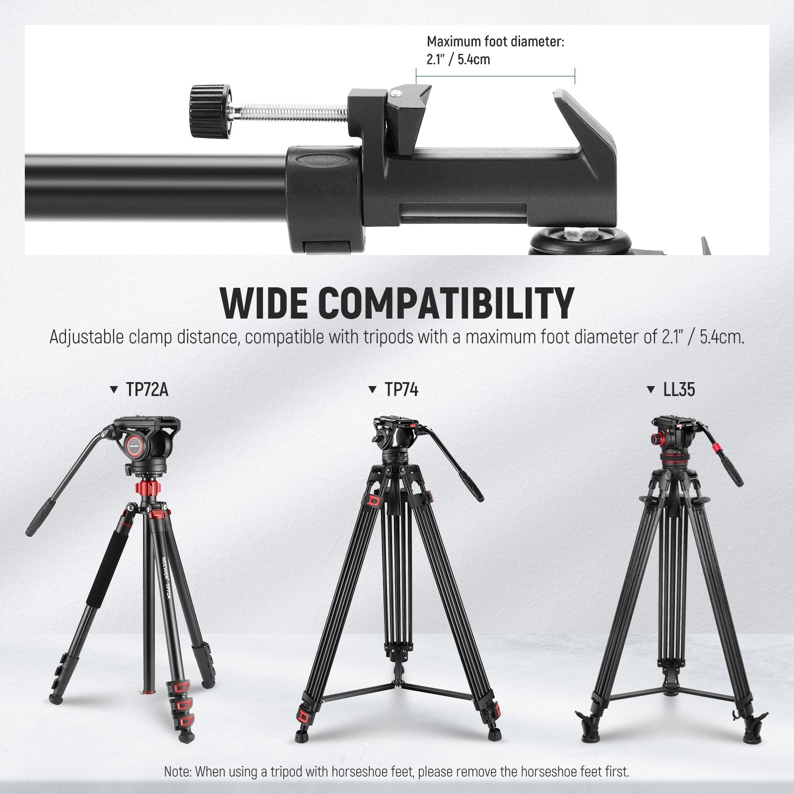 NEEWER Heavy Duty Photography Tripod Dolly