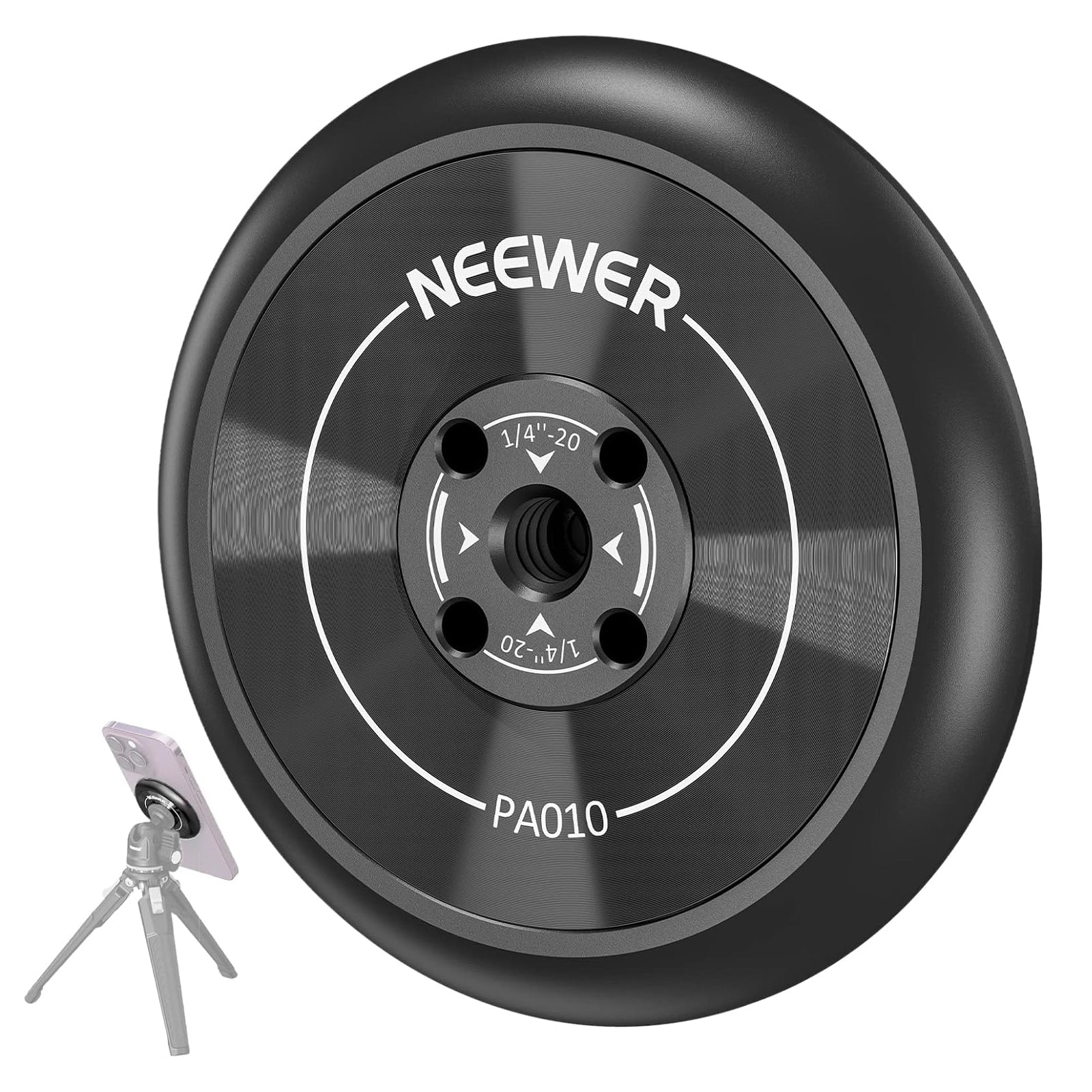 NEEWER PA010 Magnetic Phone Tripod Mount Adapter