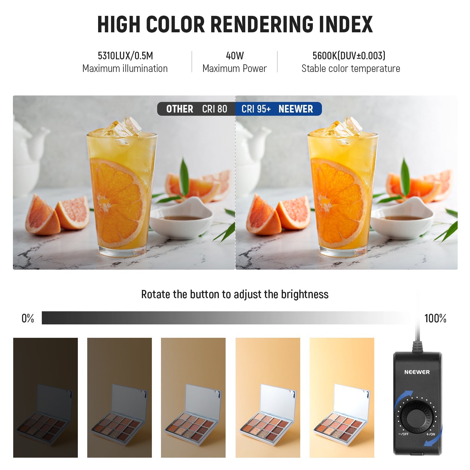 NEEWER LP40/LP50/LP60 Upgraded Photo Studio Light Box