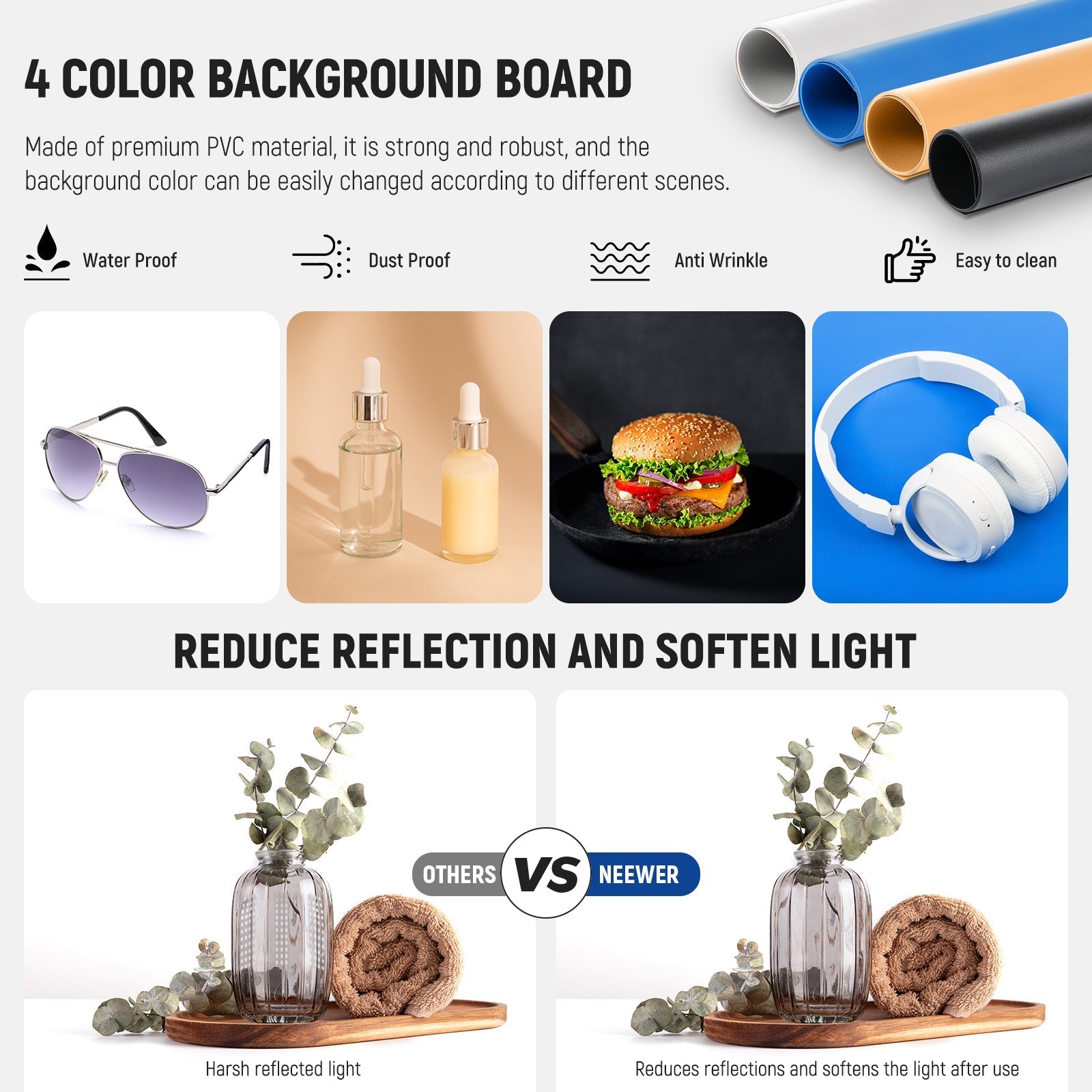 NEEWER LP40/LP50/LP60 Upgraded Photo Studio Light Box