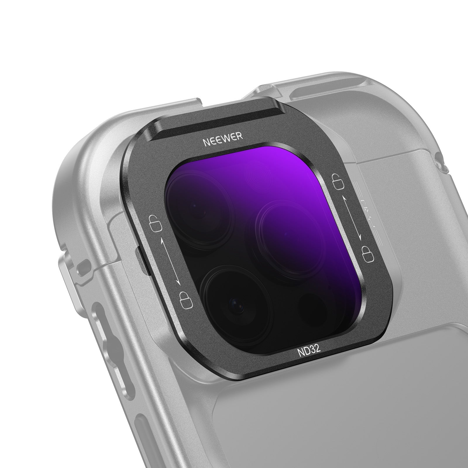 NEEWER ND8/ND16/ND32/ND64 Phone Lens Filter For iPhone PA073/PA074 Cage