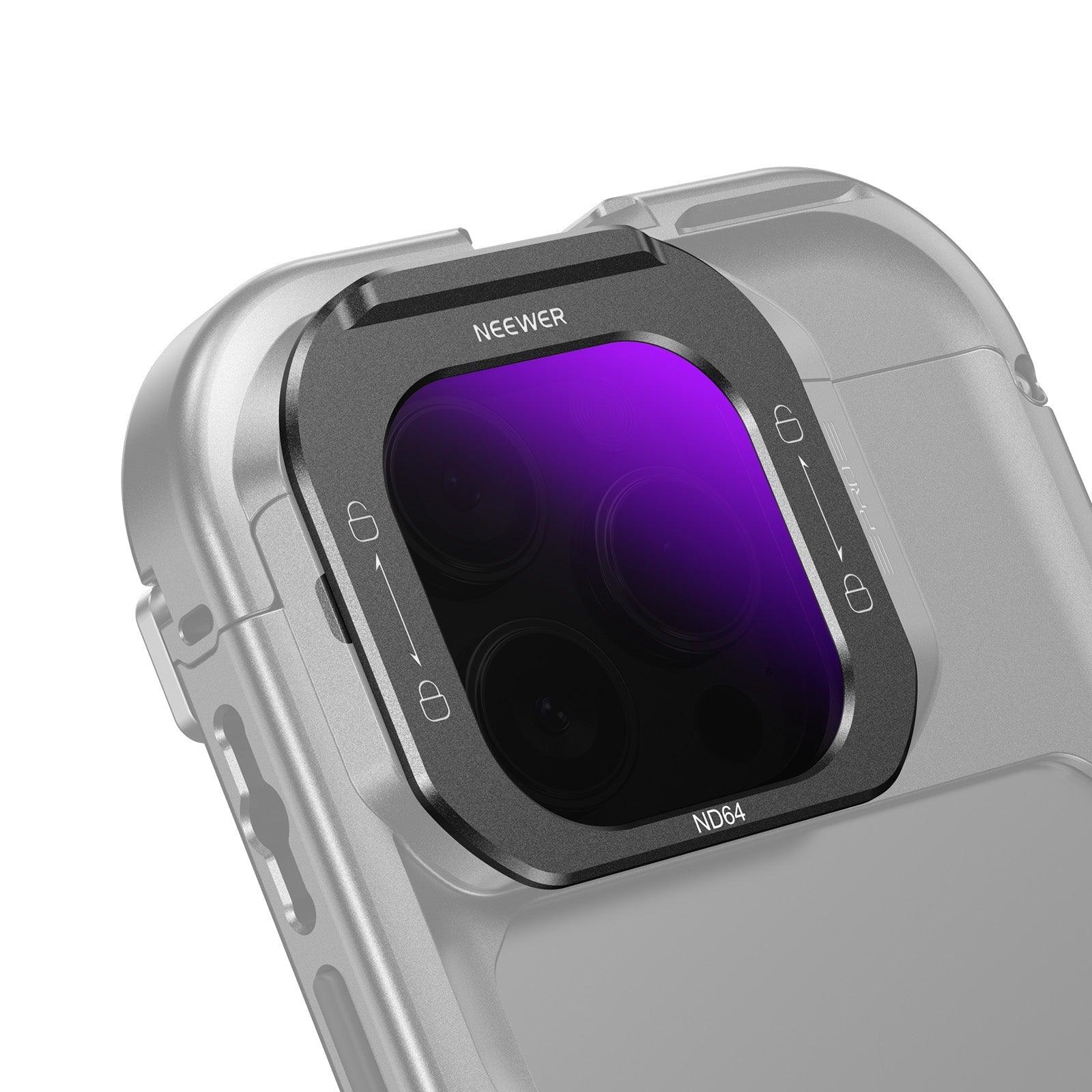 NEEWER ND8/ND16/ND32/ND64 Phone Lens Filter For iPhone PA073/PA074 Cage