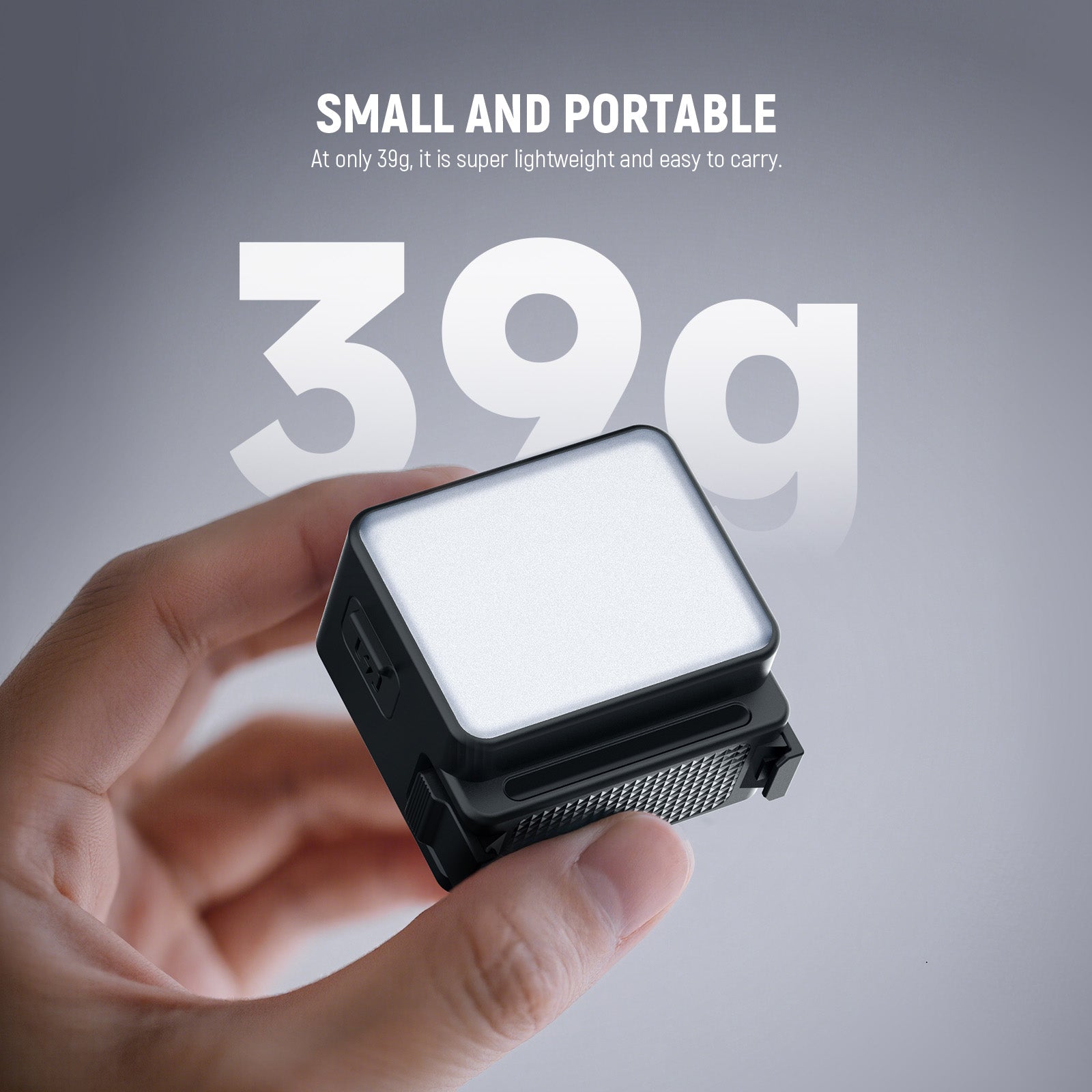NEEWER BASICS M20 Magnetic Mini Light for DJI OSMO Action 3/4/5 PRO
